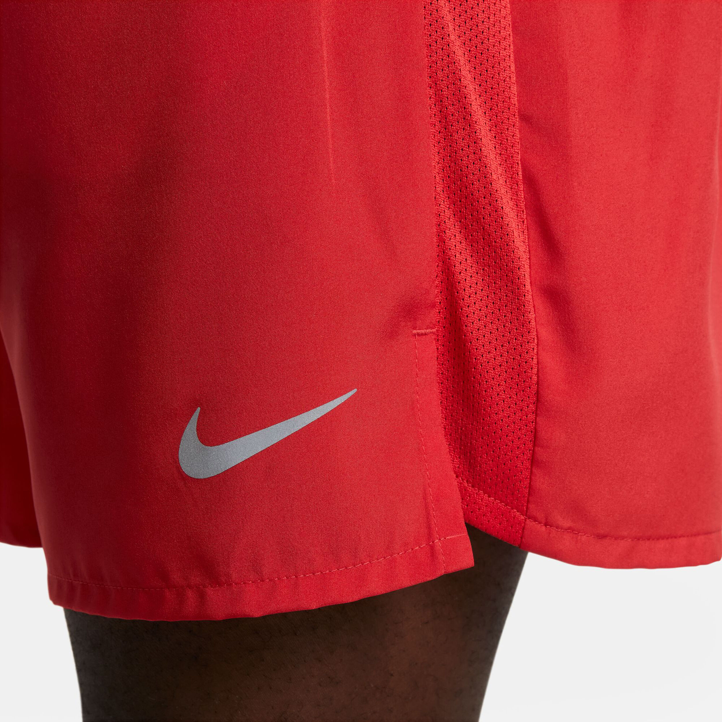 Dri Fit Challenger 7In Brief Lined Running Shorts Men Red