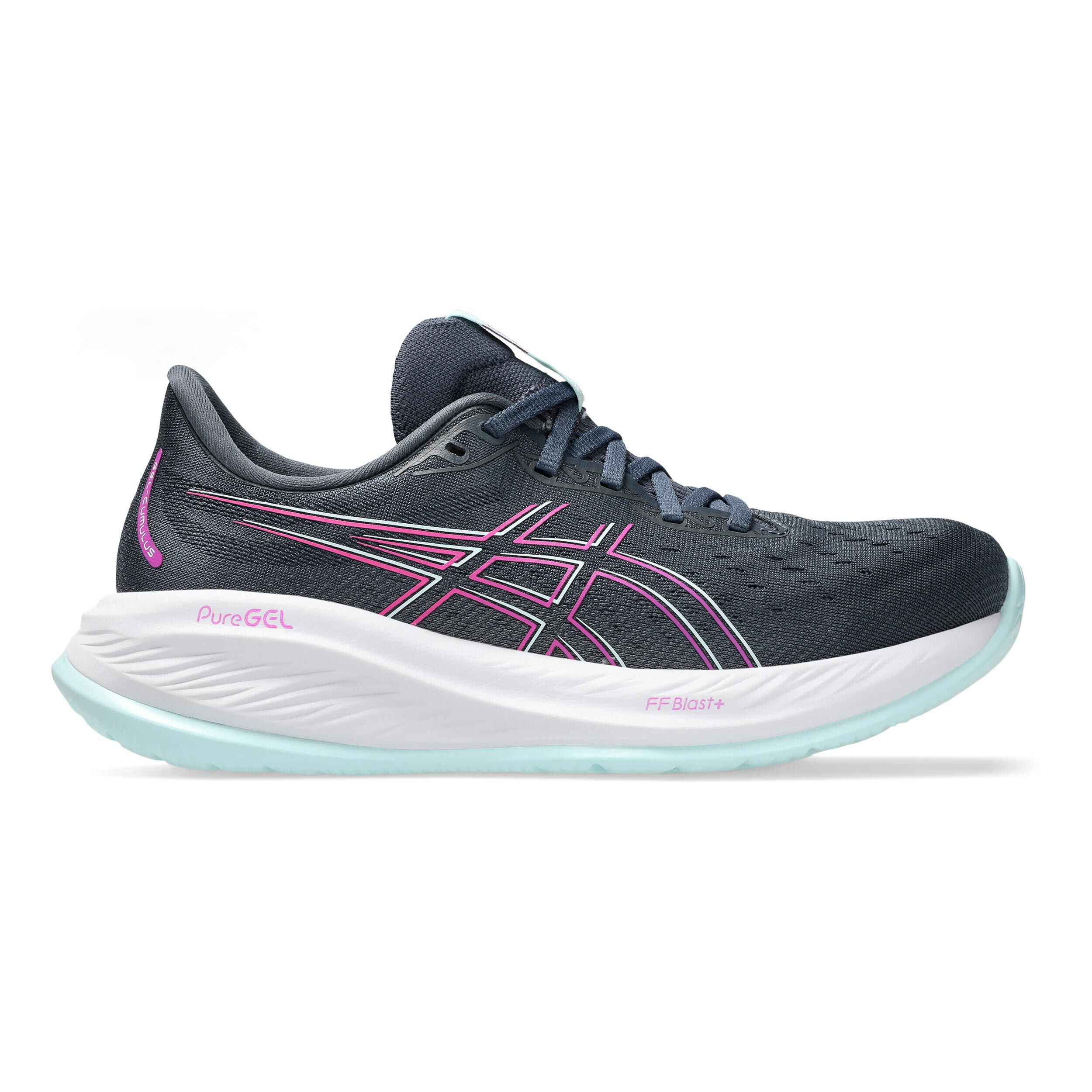 Buy ASICS Gel Cumulus 26 Neutral Running Shoe Women Blue Pink online Running Point UK