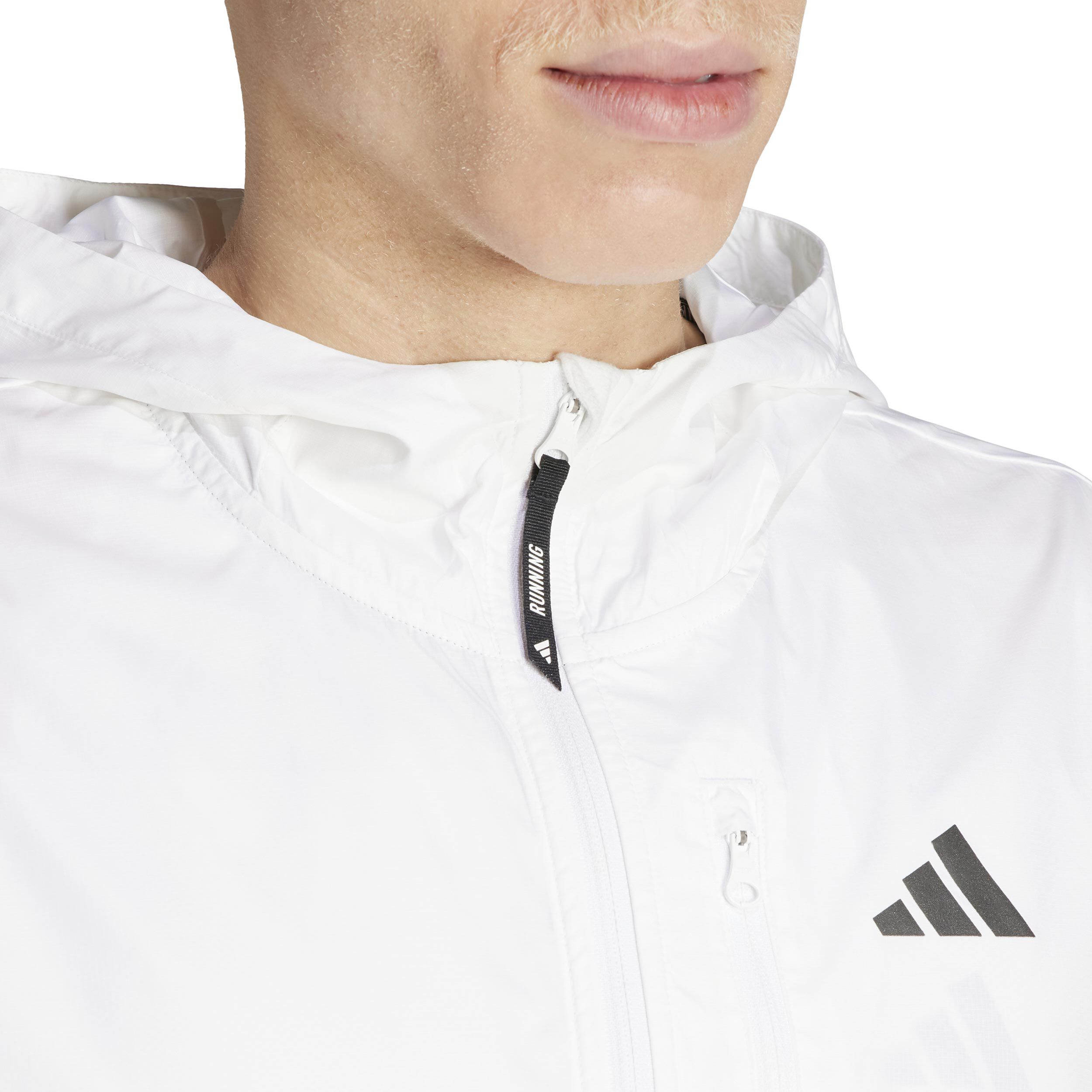 Own The Running Jacket Men White