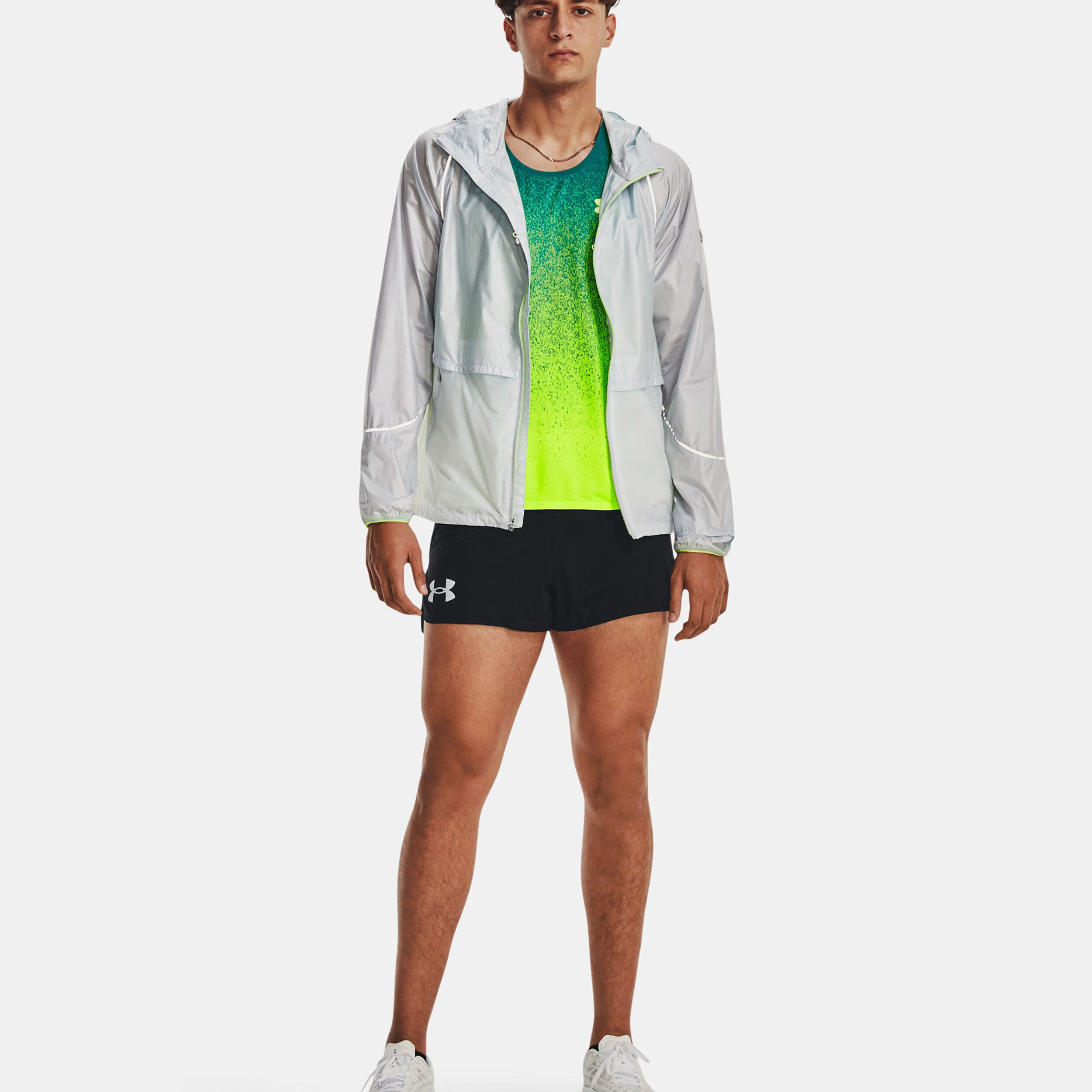 Mens under armour running hotsell jacket