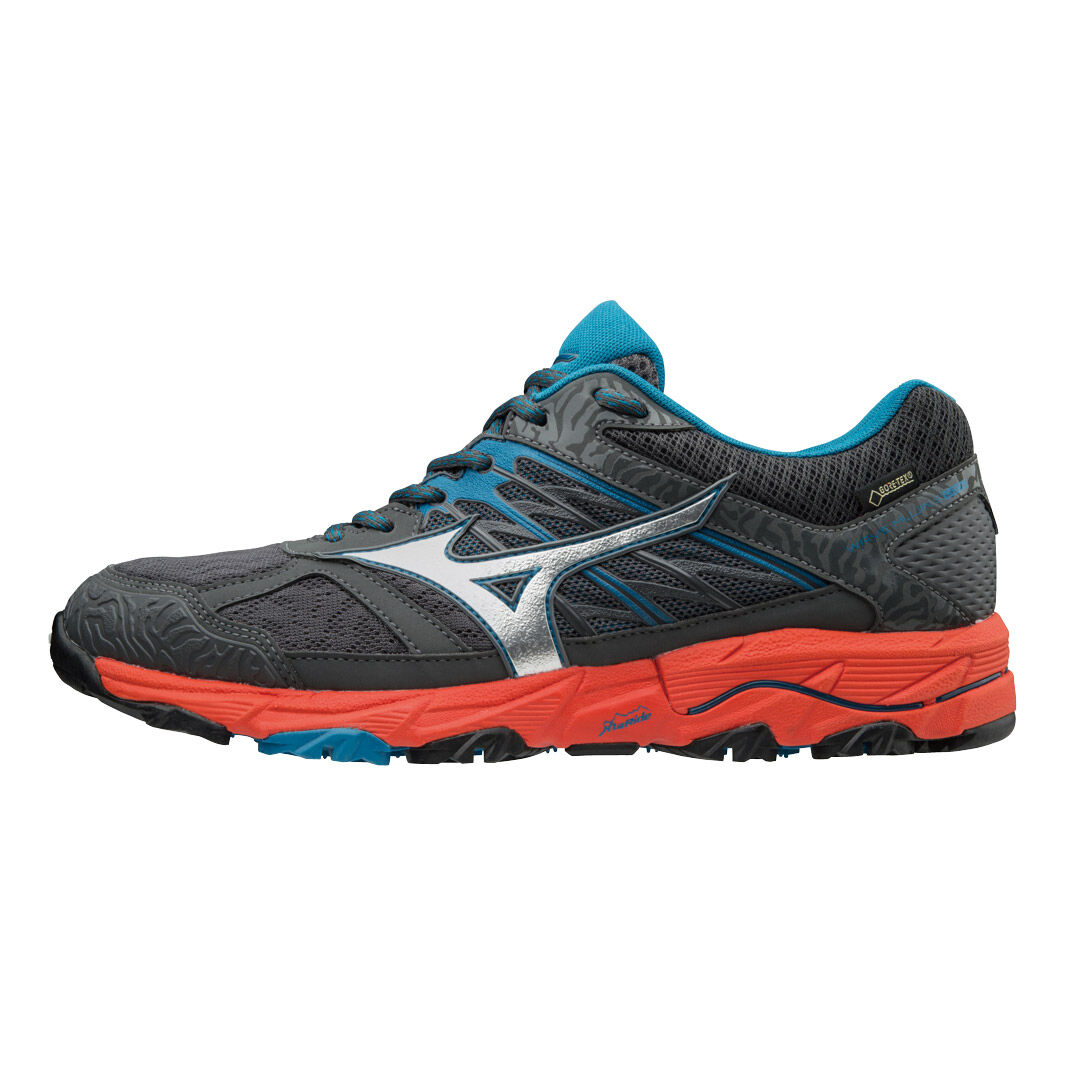 Buy Mizuno Wave Mujin 5 GTX Trail Running Shoe Men Dark Grey Orange online Running Point UK
