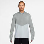 Nike Clothing Nike Pacer Winterized Half-Zip Running shirt Men - grey, silver