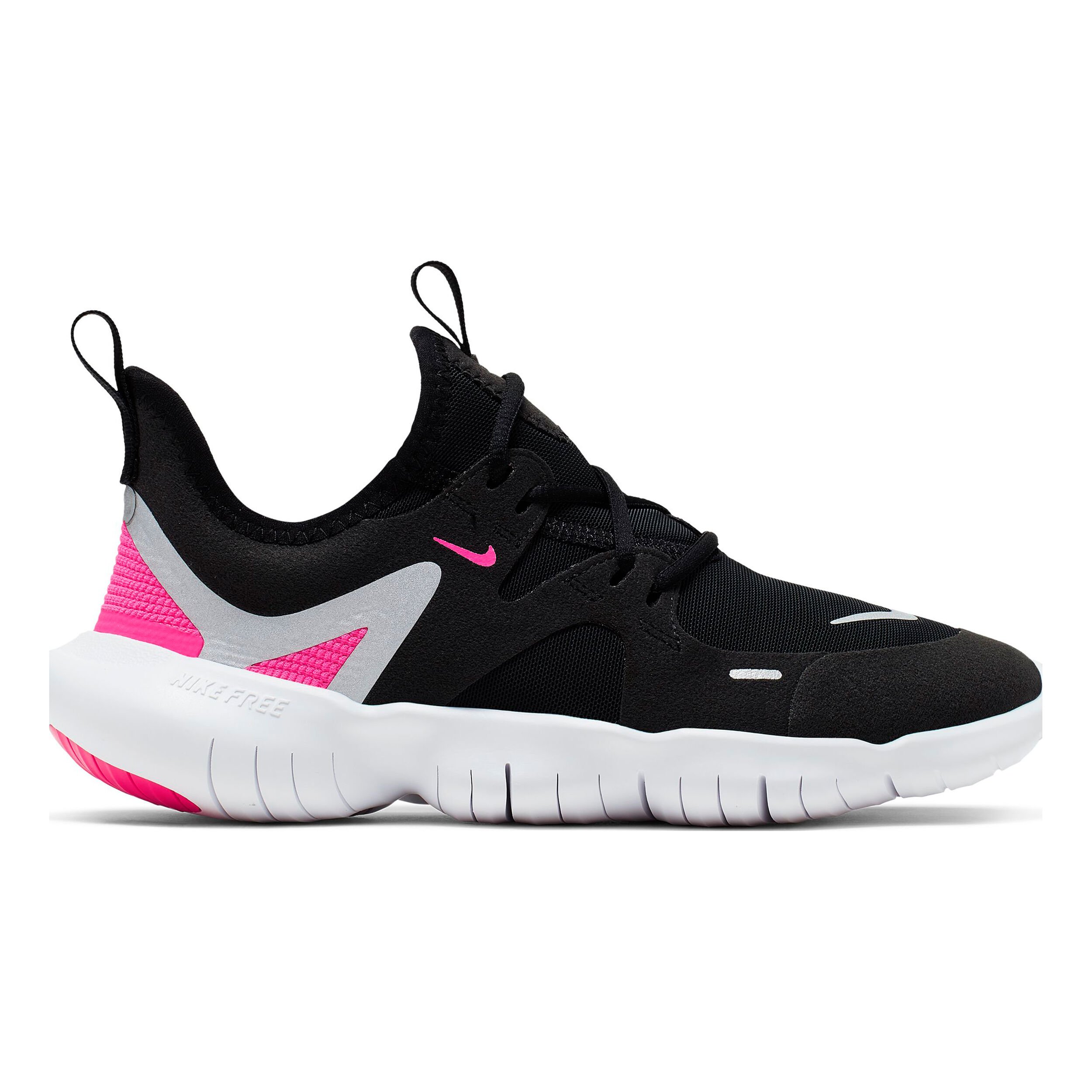 Buy Nike Free Run 5.0 Natural Running Shoe Kids Black White online Running Point UK