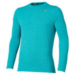 Mizuno Clothing Mizuno Core Impulse Running shirt Men-blue