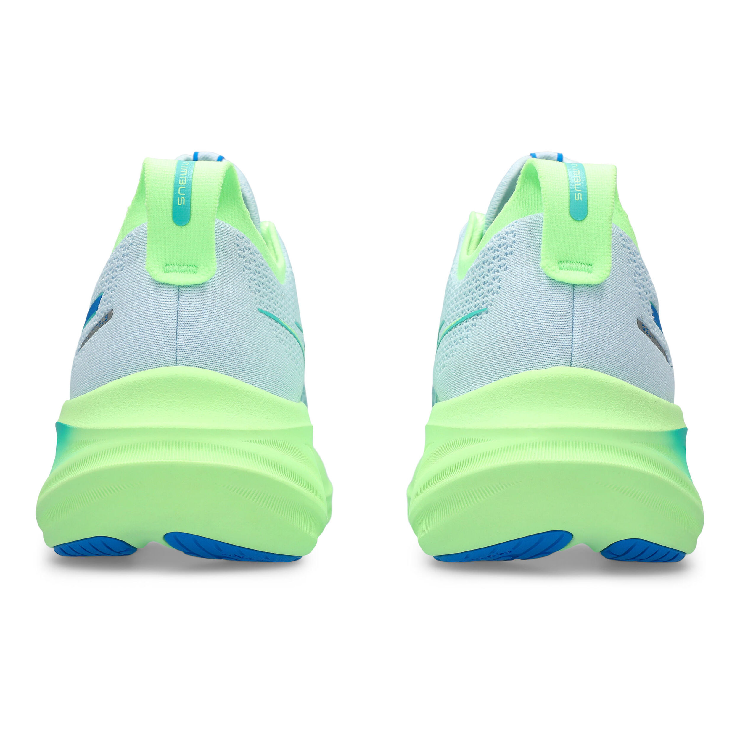 Buy ASICS Gel Nimbus 26 Lite Show Neutral Running Shoe Men Light Blue Neon Green online Running Point UK