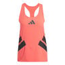 Road To Records Tank Top Women-Coral,Black