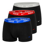 Nike Clothing Nike Everyday Stretch Trunk Boxer shorts 3 Pack Men - multicoloured, black