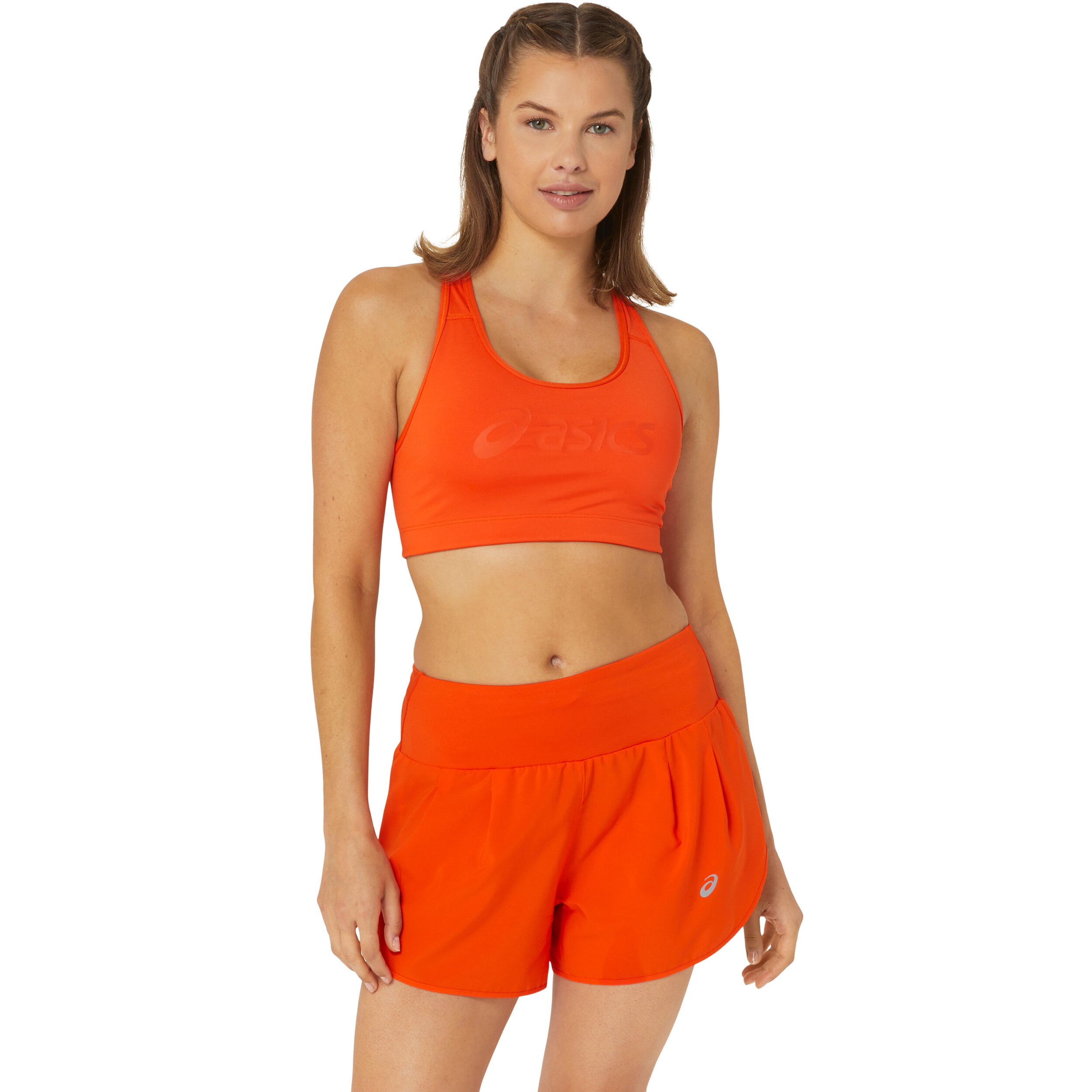 Buy ASICS Core Logo Sports Bras Women Orange online Running Point UK