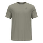 Odlo Clothing Odlo Zeroweight Chill-Tec Running Shirt Men-Khaki