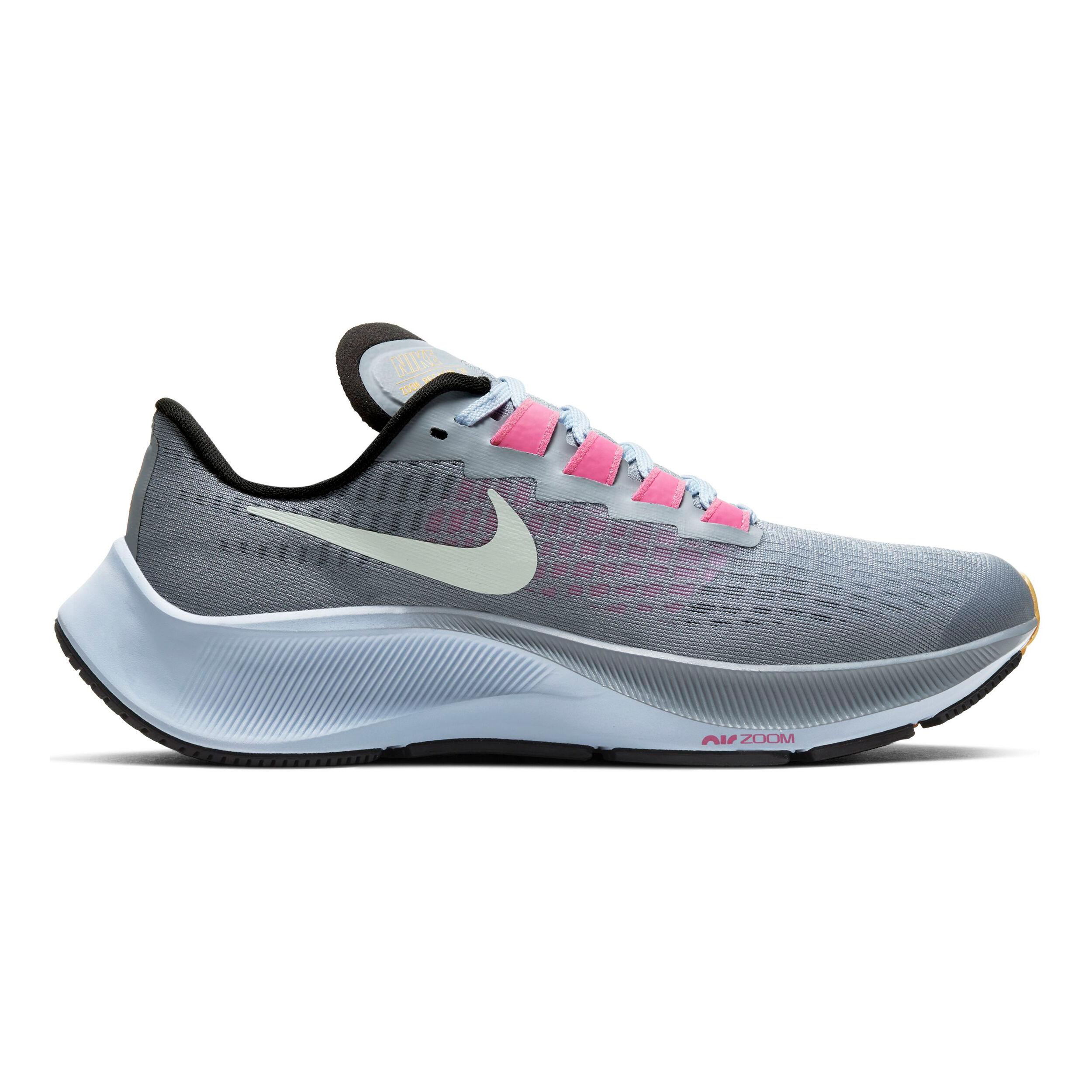 Air Zoom Pegasus 37 Neutral Running Shoe Kids Grey Light Blue