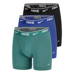 Nike Clothing Nike Everyday Cotton Stretch Boxer shorts 3 Pack Men - multicoloured, black