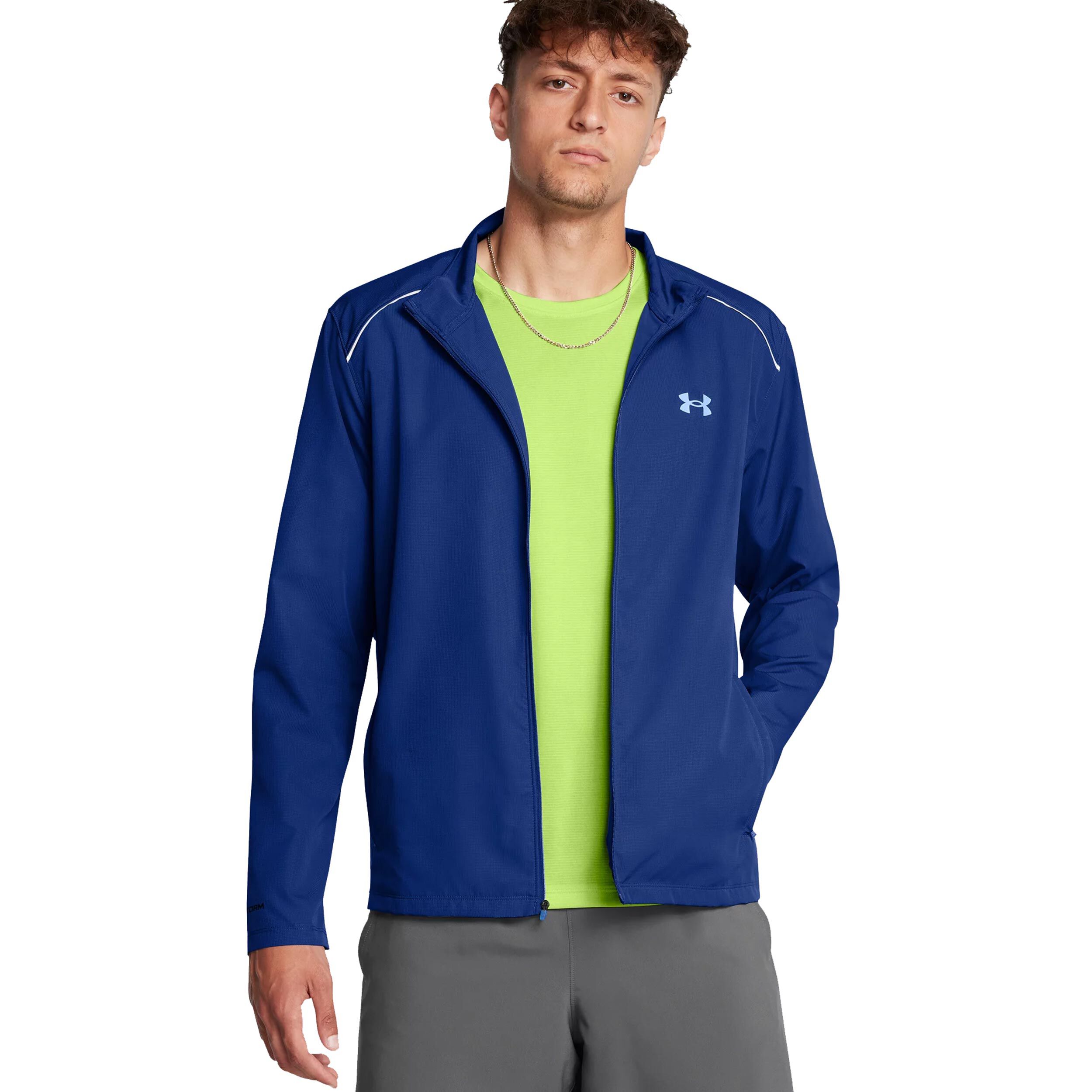 Mens running jacket under armour hot sale