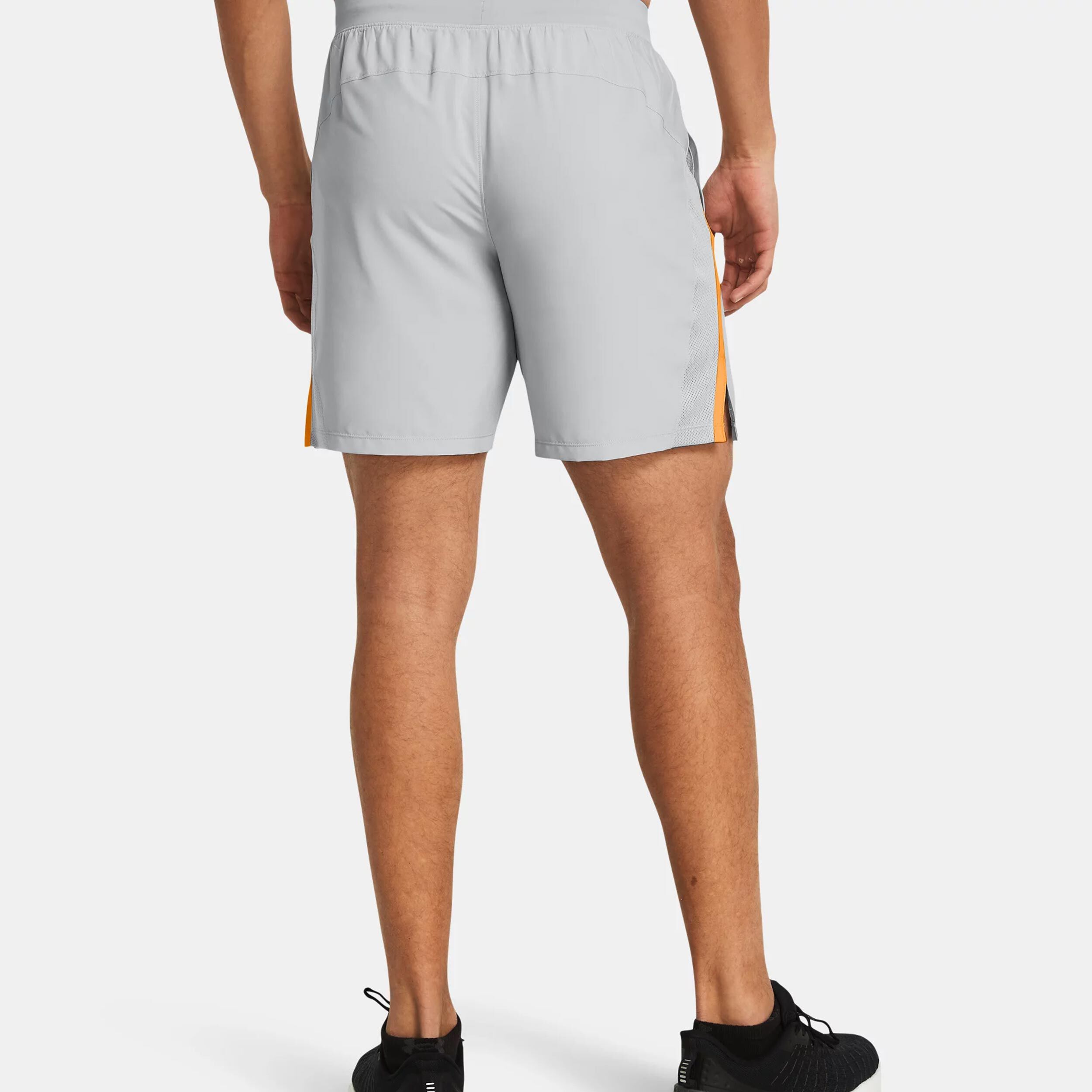 Grey and orange under armour shorts 2025