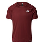 The North Face Clothing The North Face Sunriser Running Shirt Men-Dark Red
