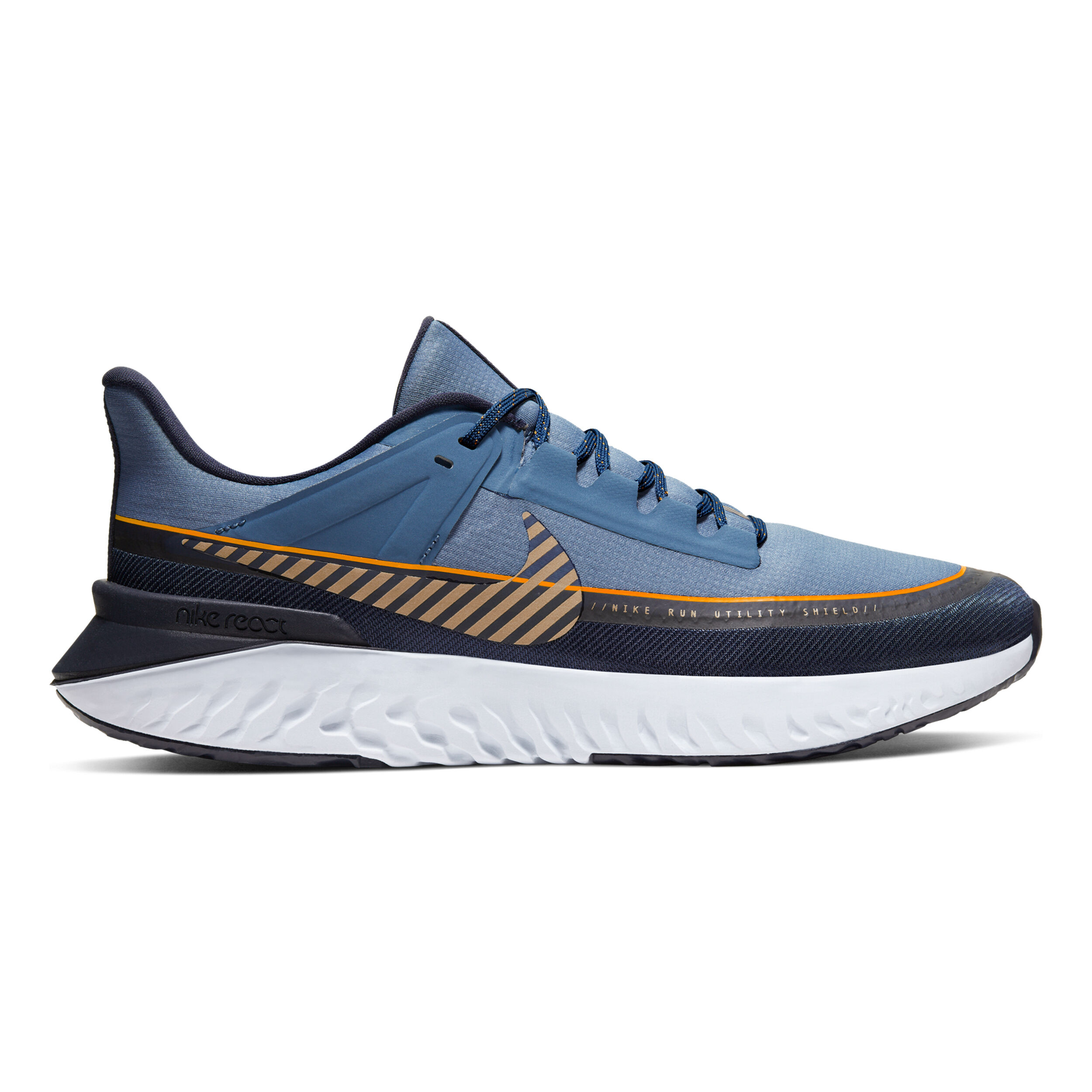 Nike legend react gold sales
