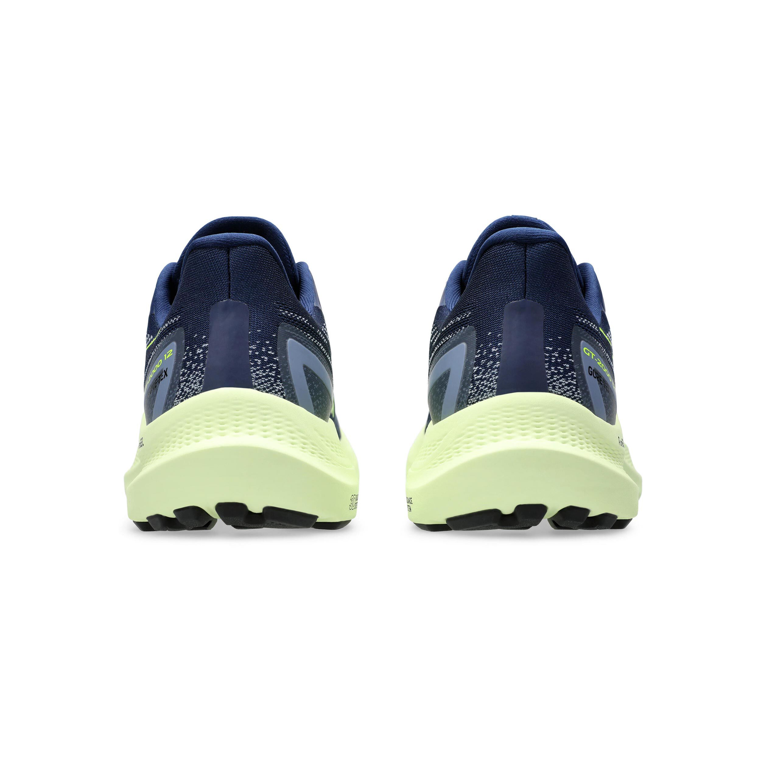 Buy ASICS GT 2000 12 GTX Stability Running Shoe Men Dark Blue Yellow online Running Point UK