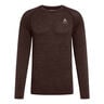 Essential Seamless Long Sleeve Men-Brown