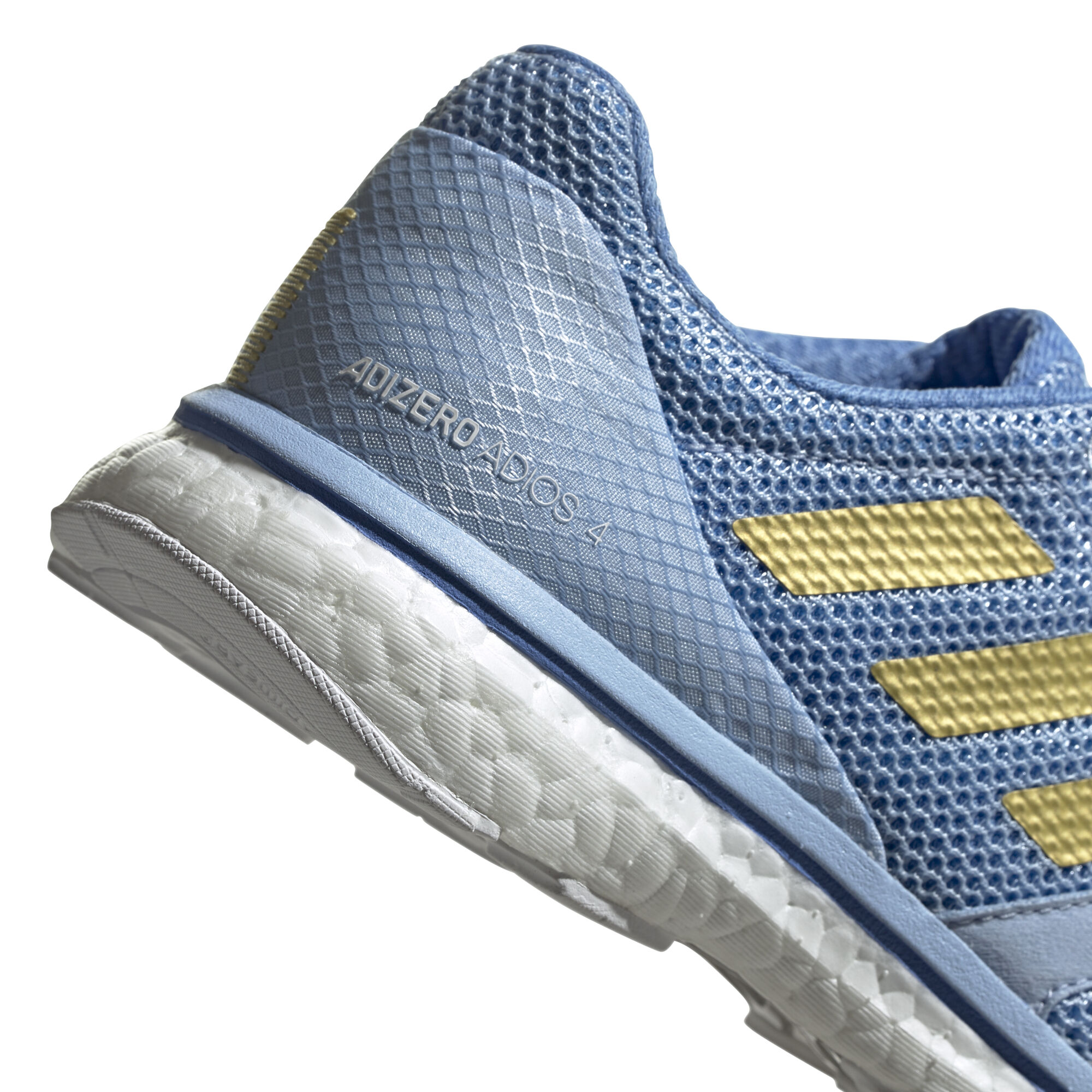 Buy adidas Adizero Adios 4 Competition Running Shoe Women Light Blue Gold online Running Point UK