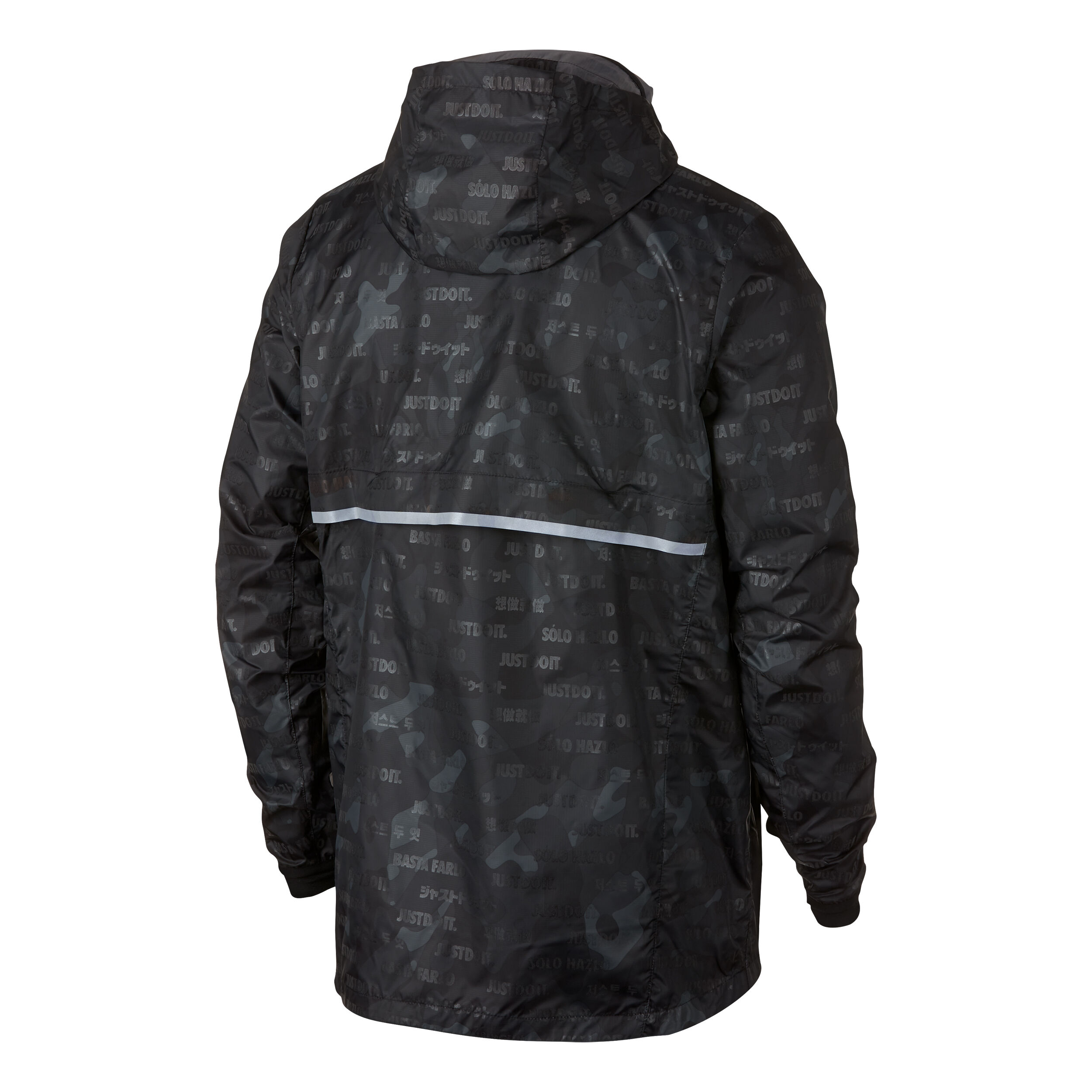 Buy Nike Shield Ghost Flash Running Jacket Men Black Dark Grey online Running Point UK