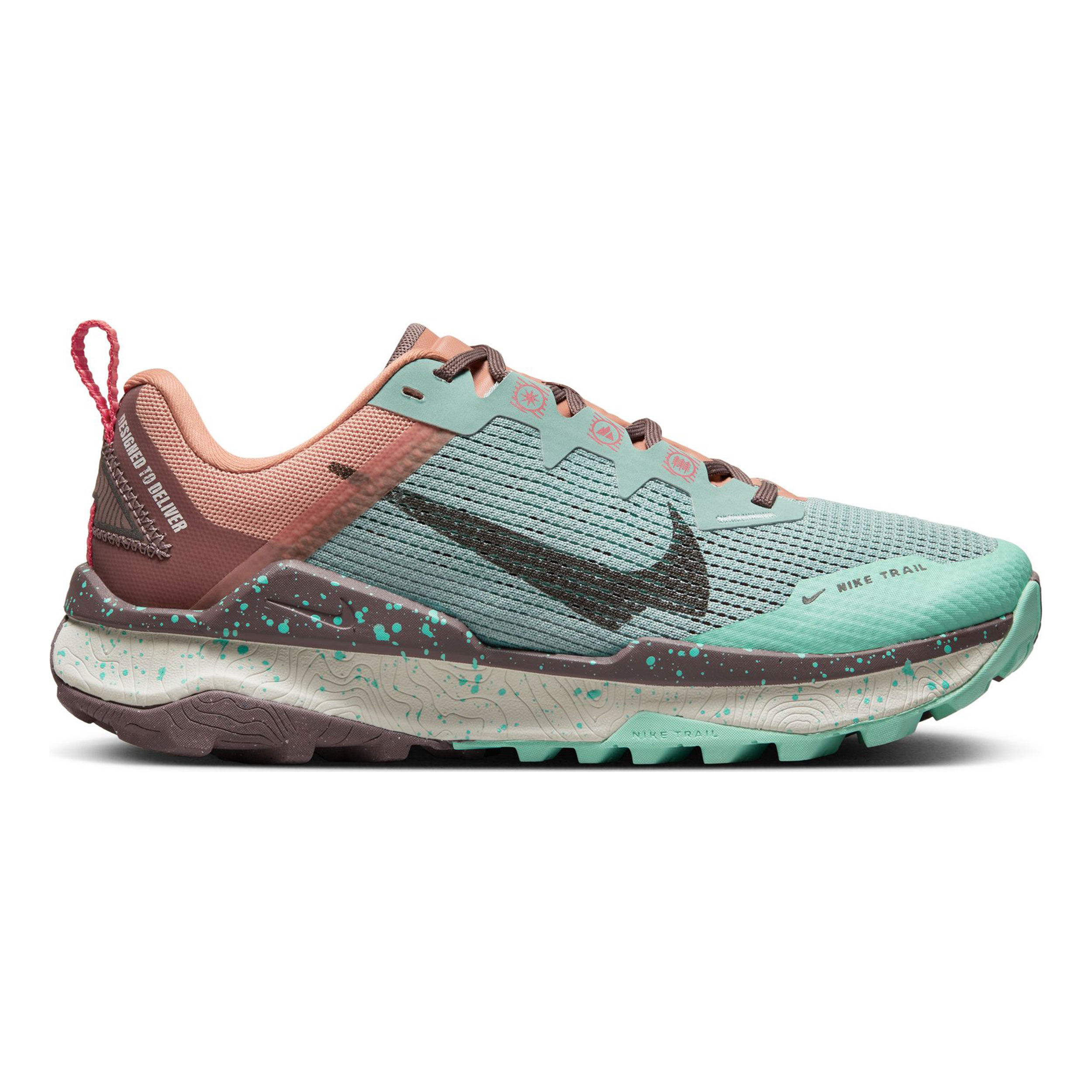 Wildhorse 8 Trail Running Shoe Women Petrol Orange