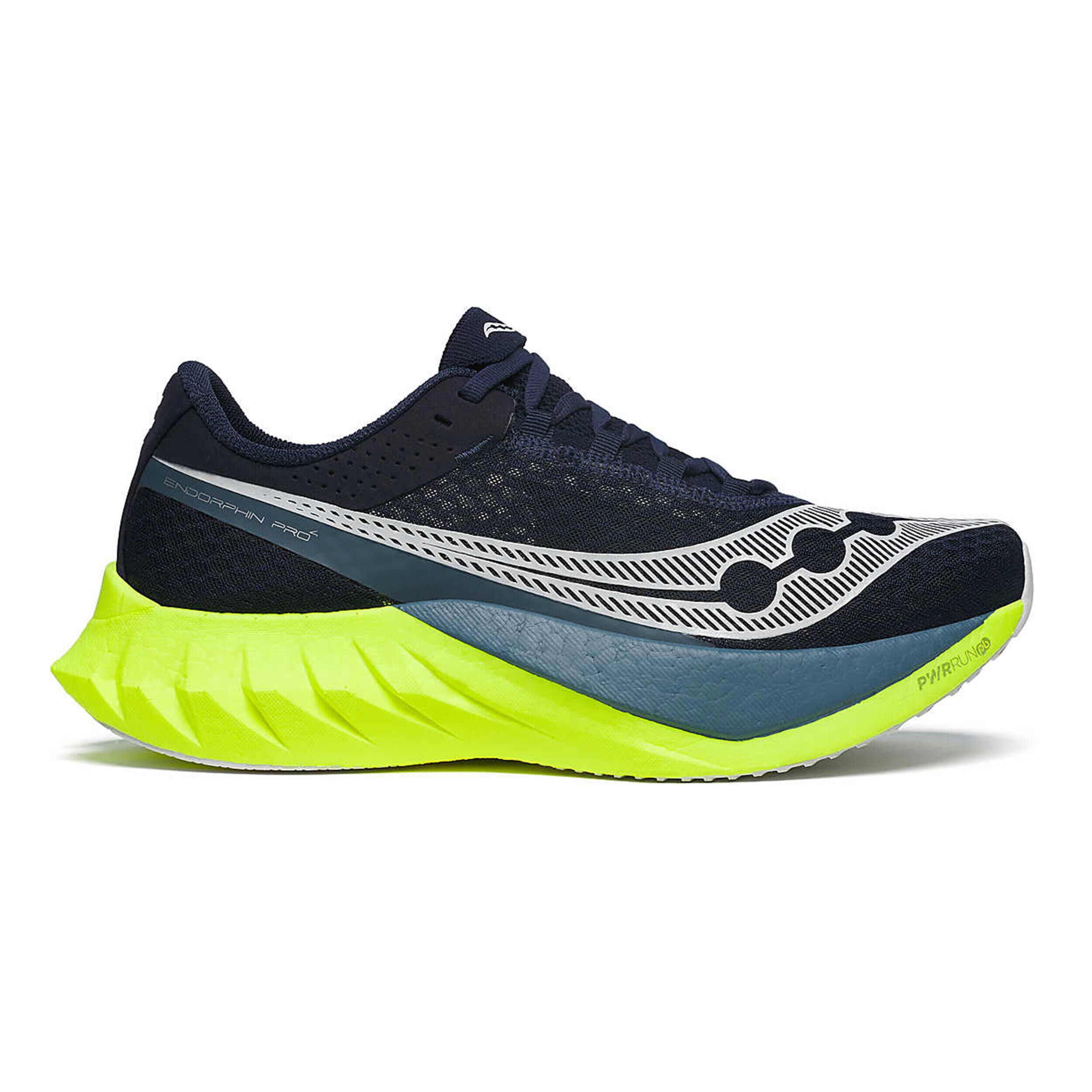 Buy Saucony Endorphin Pro 4 Competition Running Shoe Men Dark Blue Lime online Running Point UK