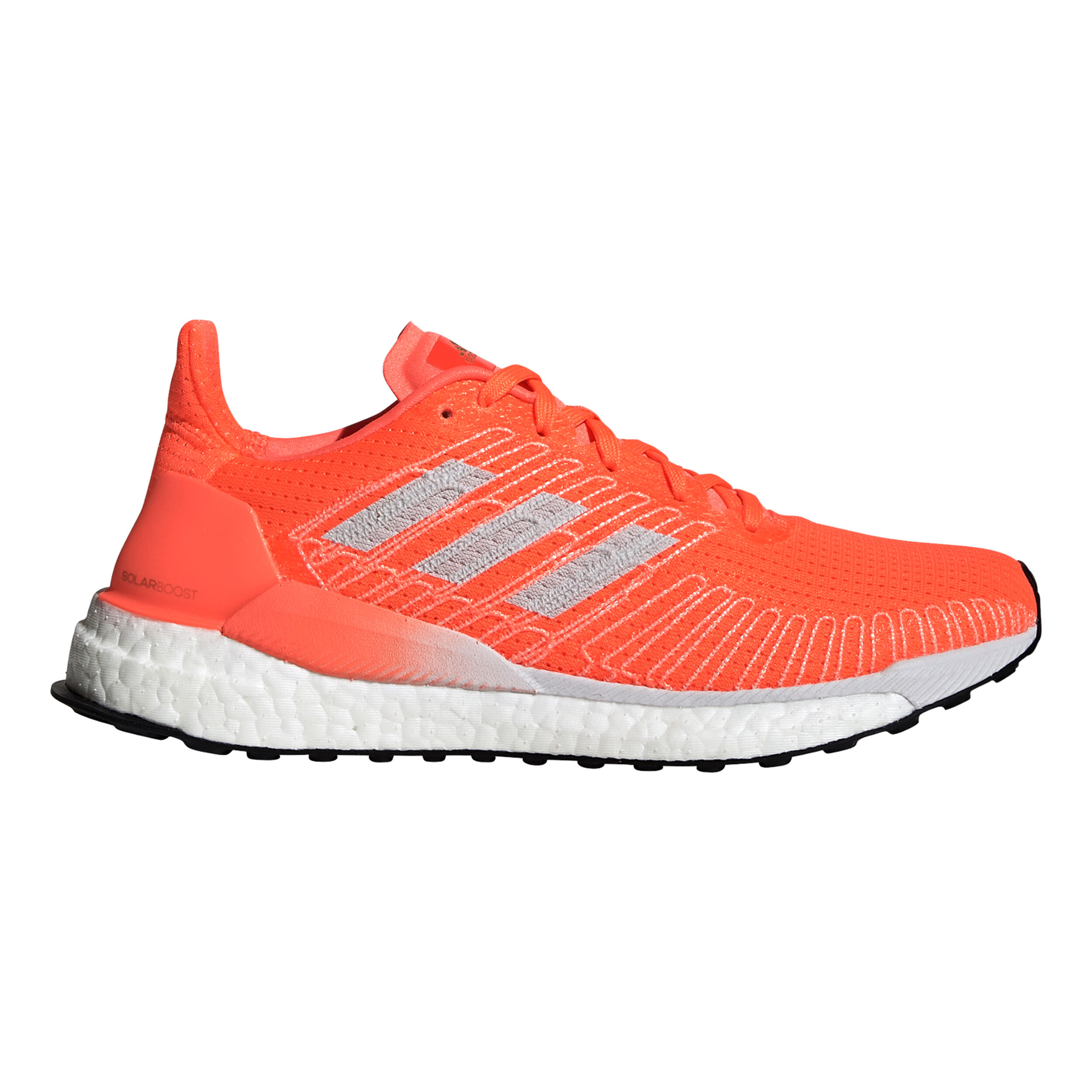 Buy adidas Solar Boost 19 Neutral Running Shoe Women Neon Orange Silver online Running Point UK