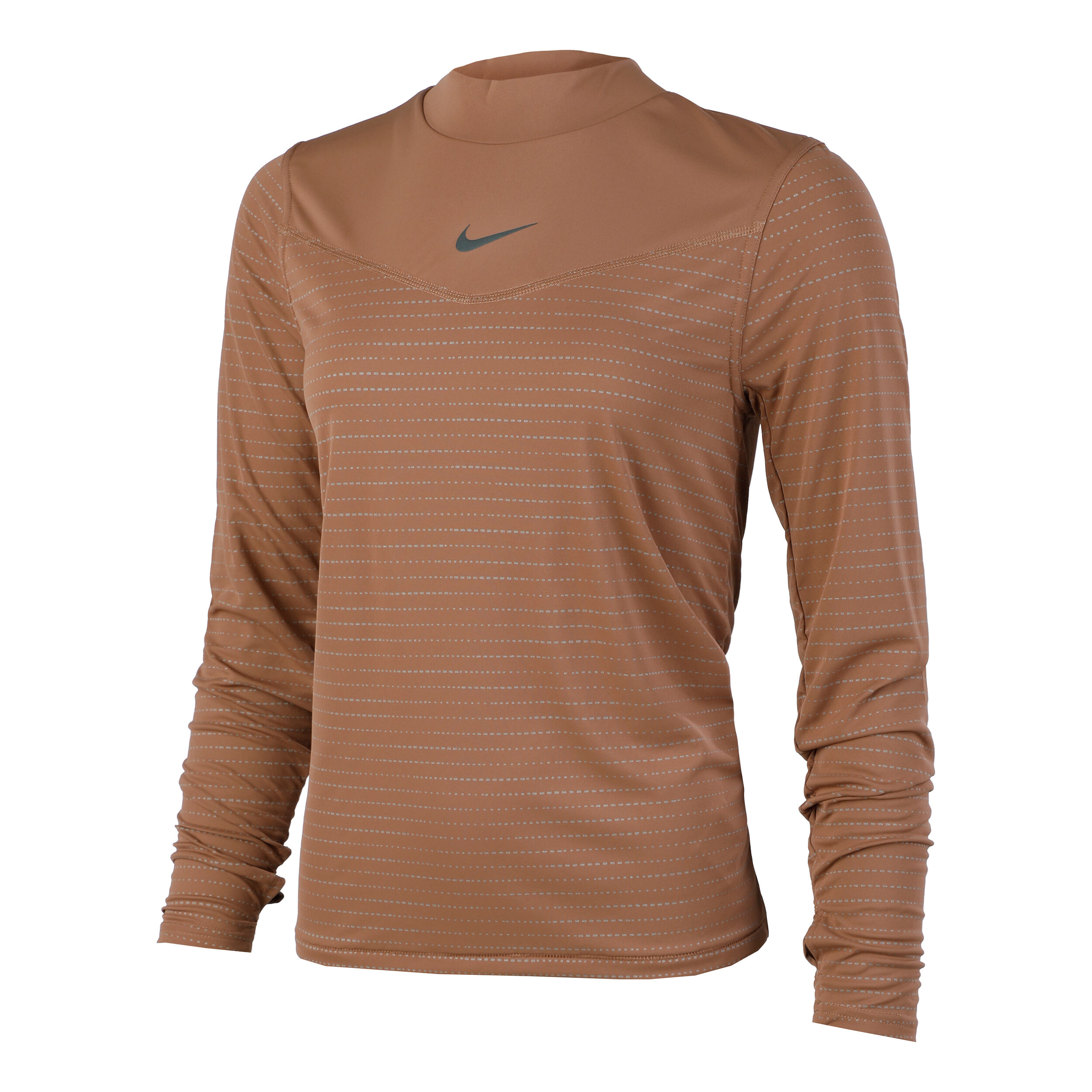 Brown nike dri fit shirt on sale