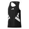 Road To Records Tank Top Women-Black,White