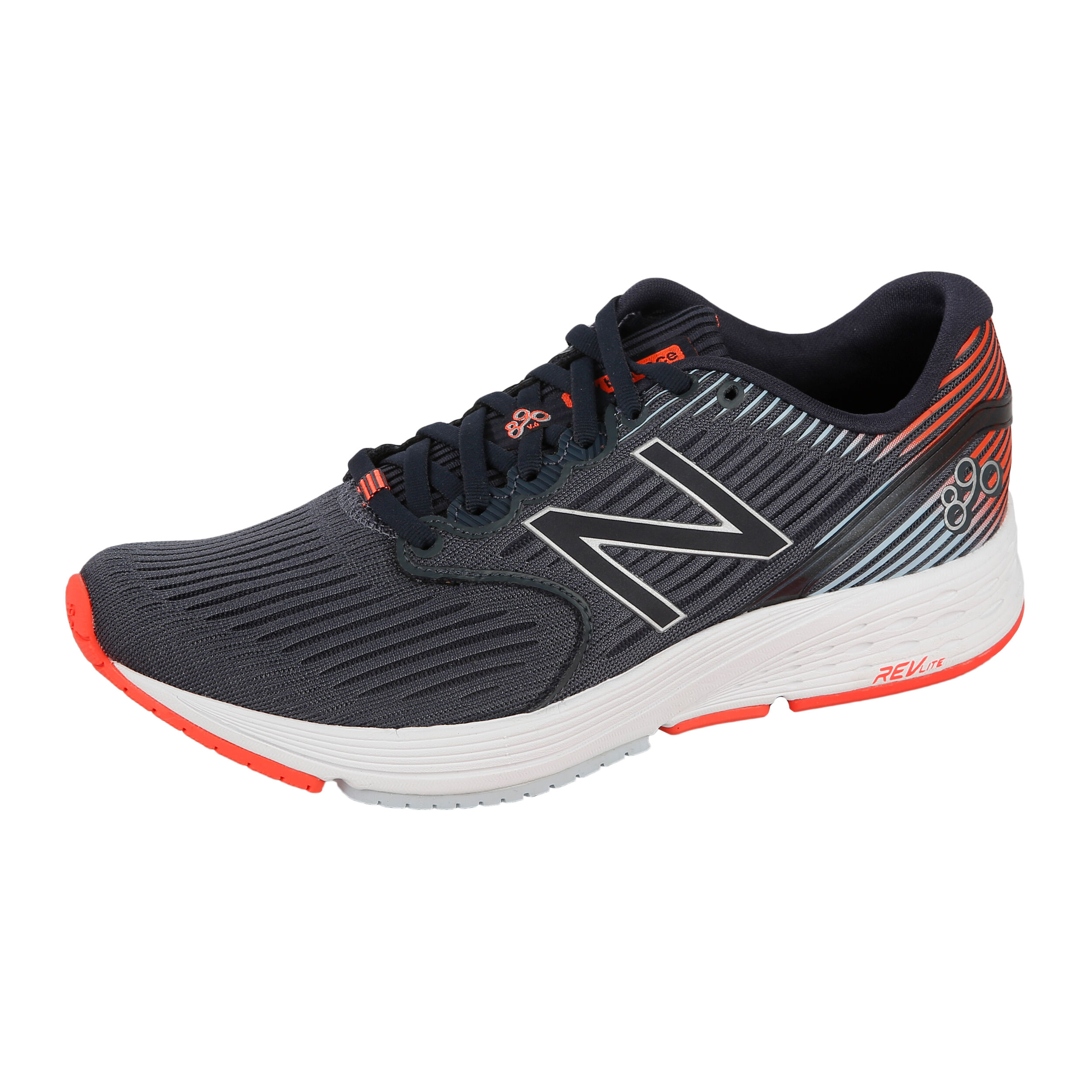 Buy New Balance NBx 890 V6 Neutral Running Shoe Women Grey Red in size 39 online Running Point UK