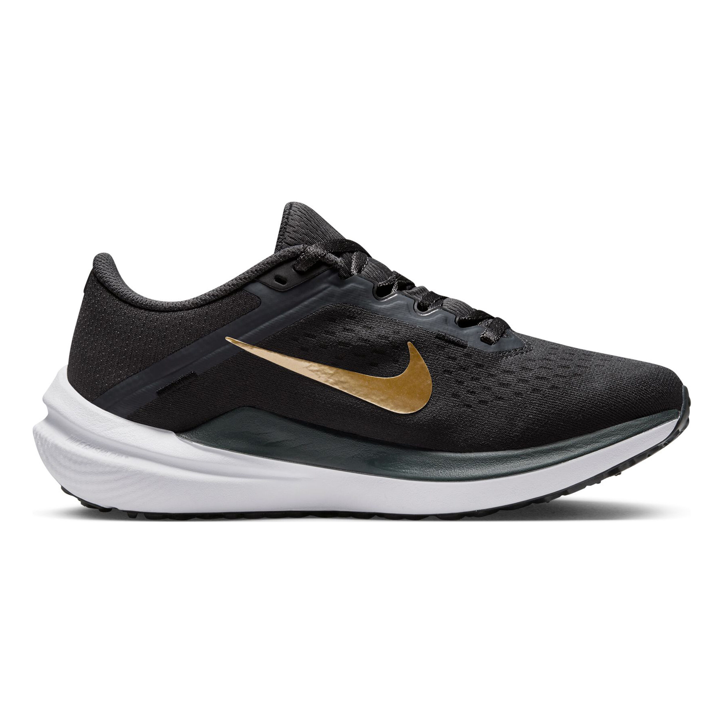 Black and gold womens running shoes outlet