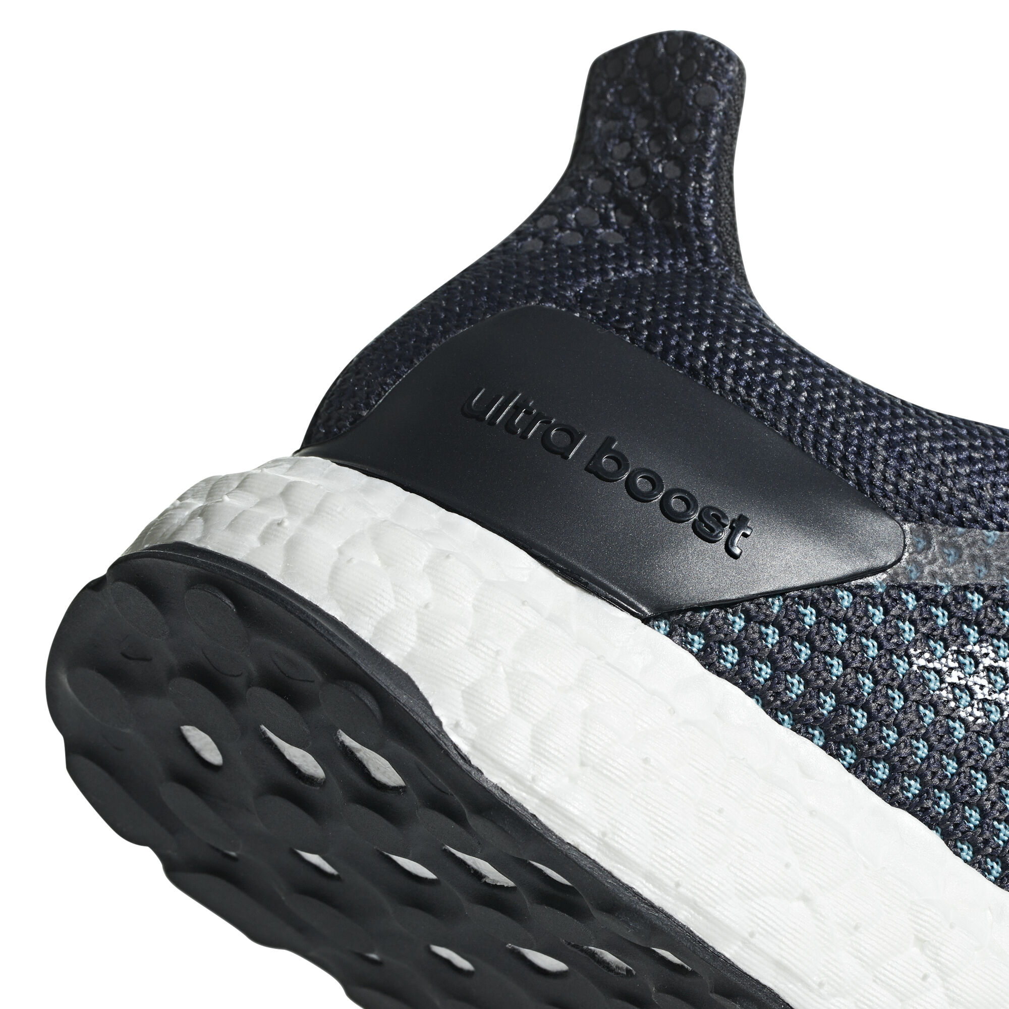 Men's ultra boost st parley running shoes  grey/blue new arrivals
