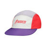 5 Panel Cap-Red,Violet