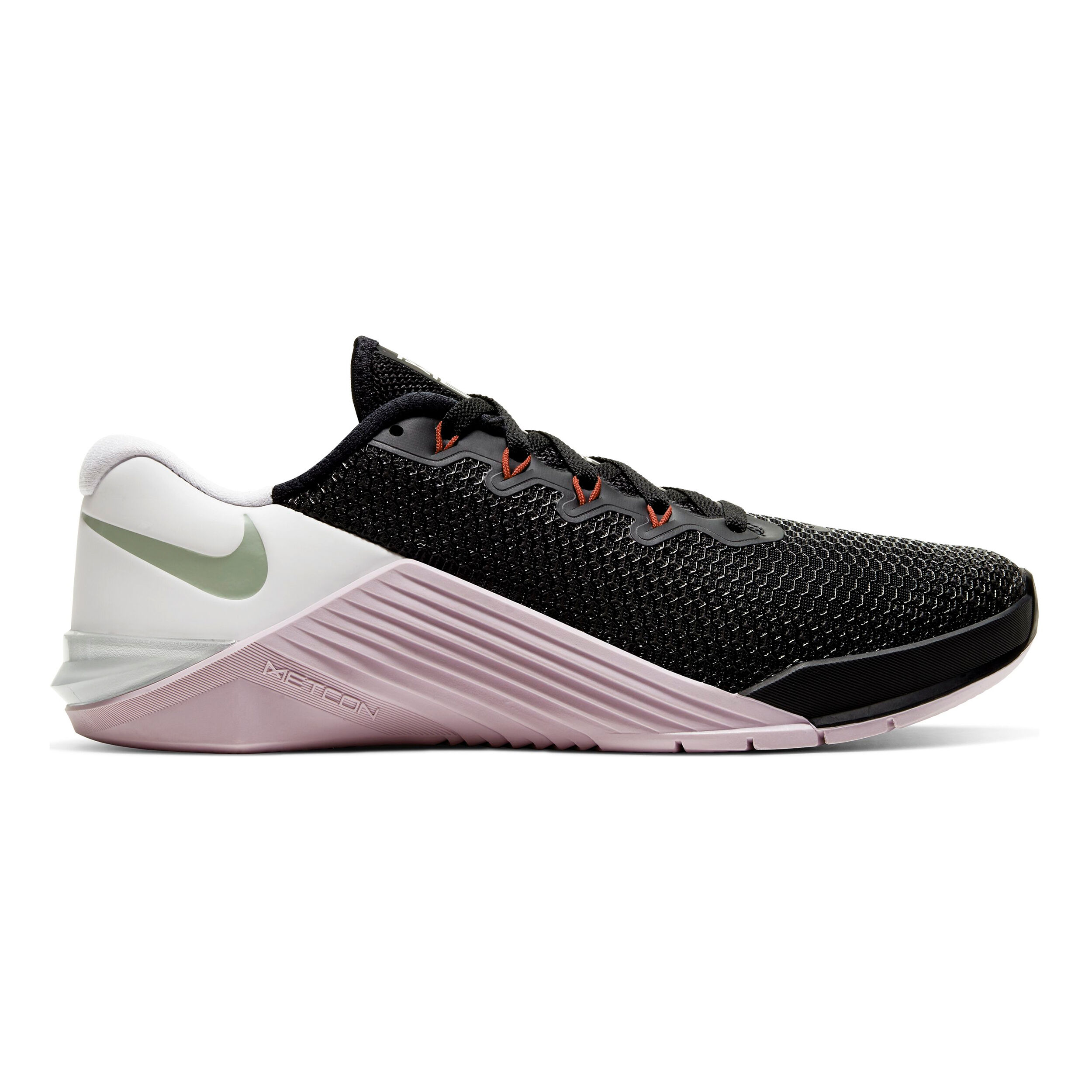Nike metcon black and pink sales