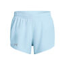 Fly By 3in Running Shorts Women-Blue