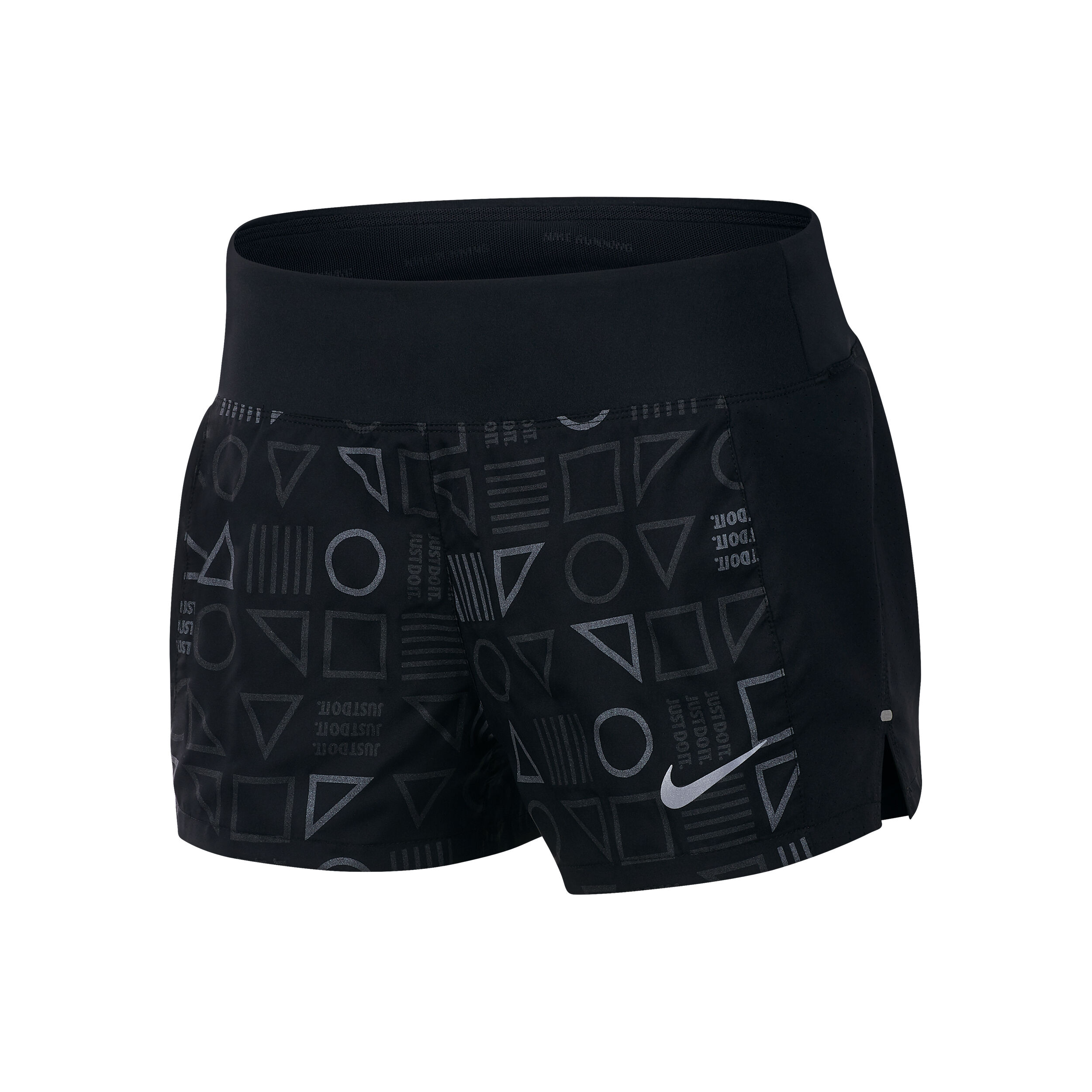 Flash Eclipse Shorts Women Black Dark Grey