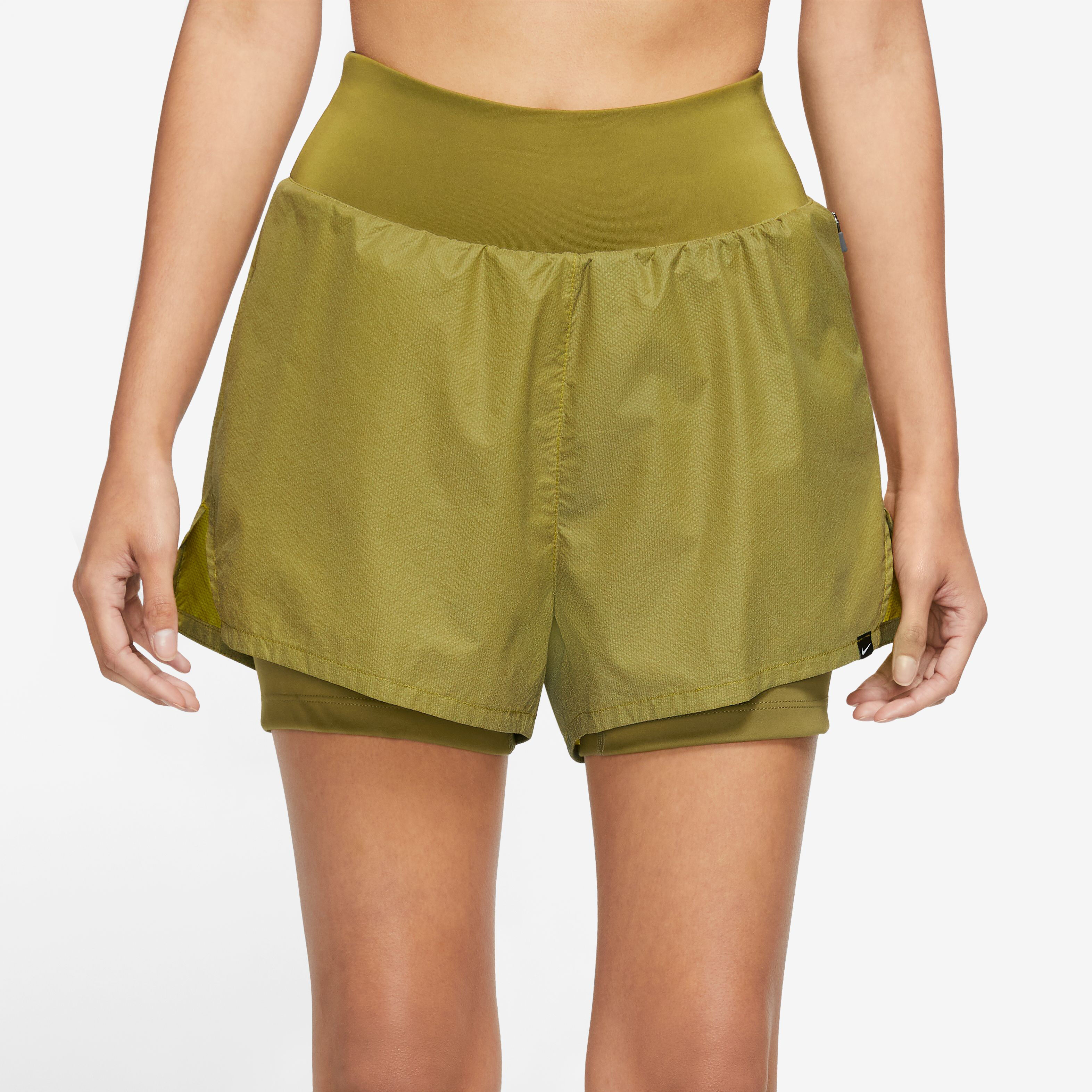 Women's dri fit khaki shorts top