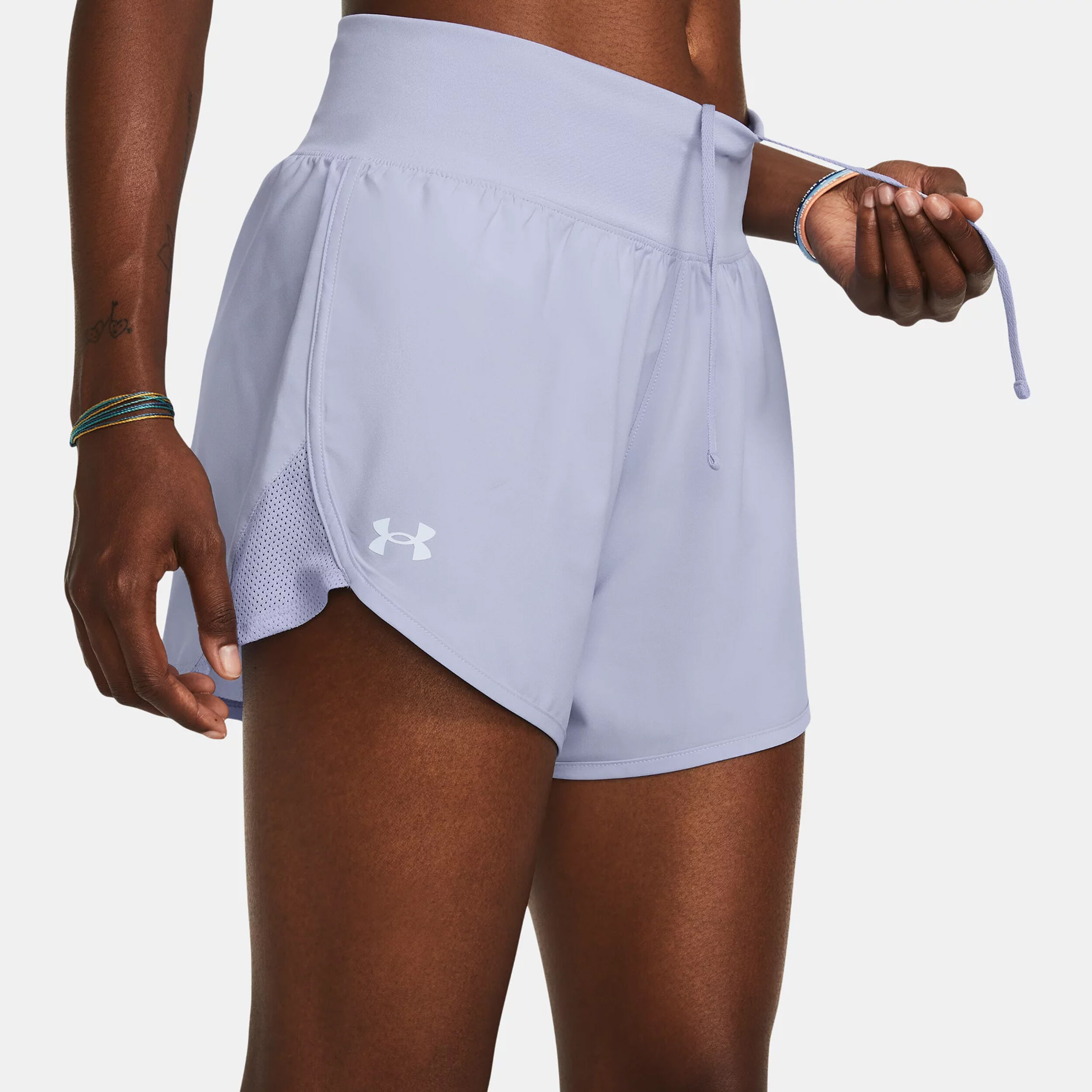 Under armour fly by shorts womens discount