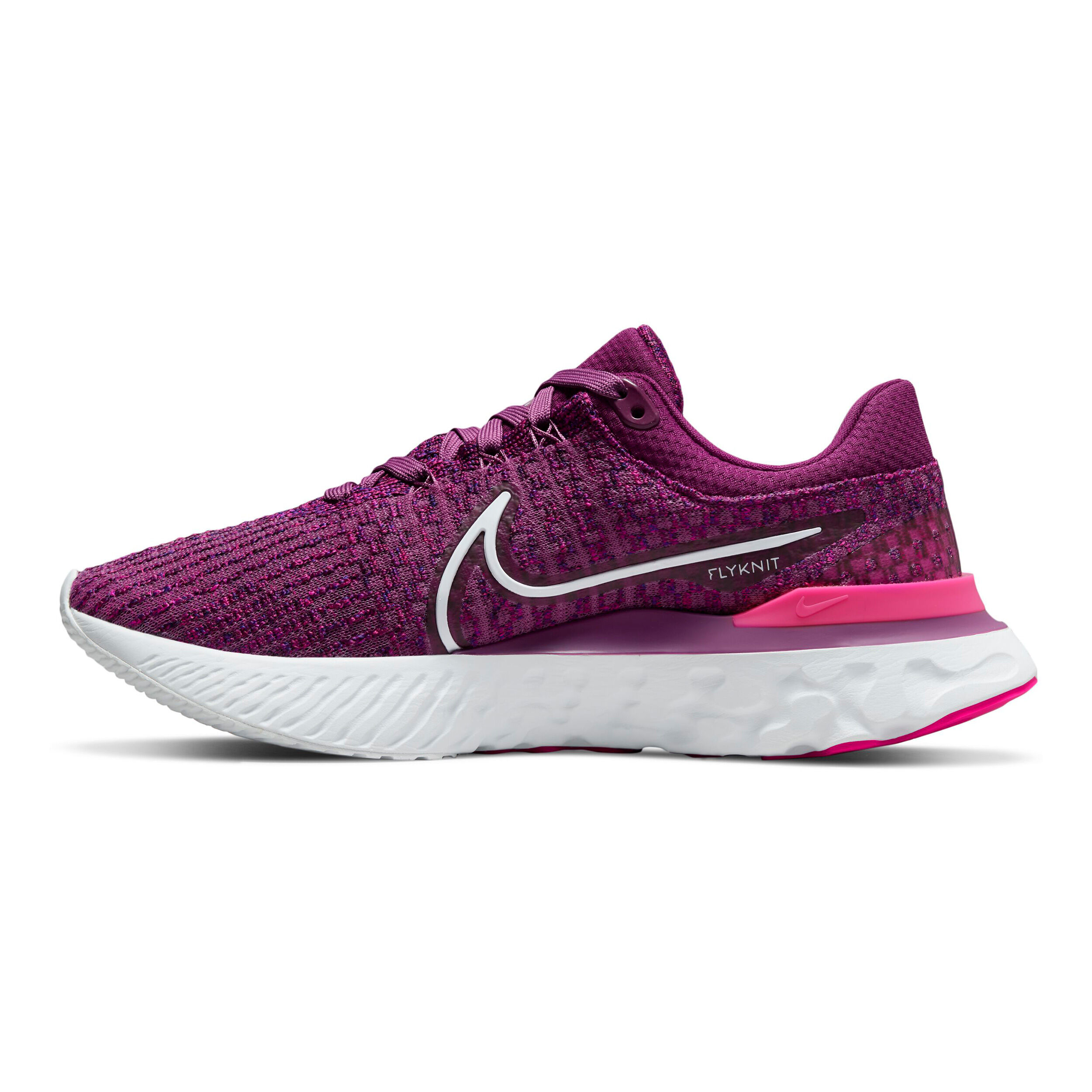 Nike women's epic react flyknit running shoes - rust pink/pink tint store