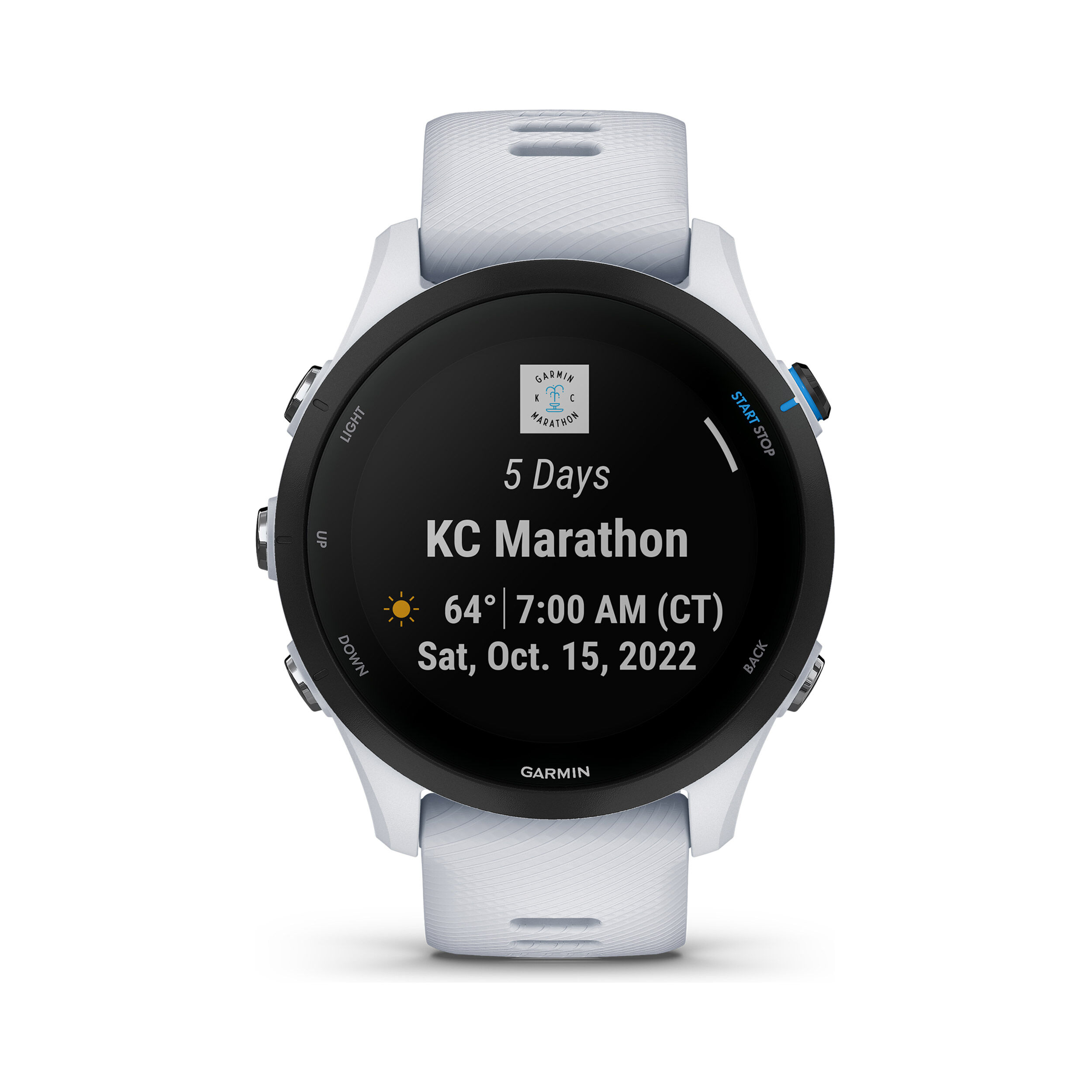 Running watch top with music