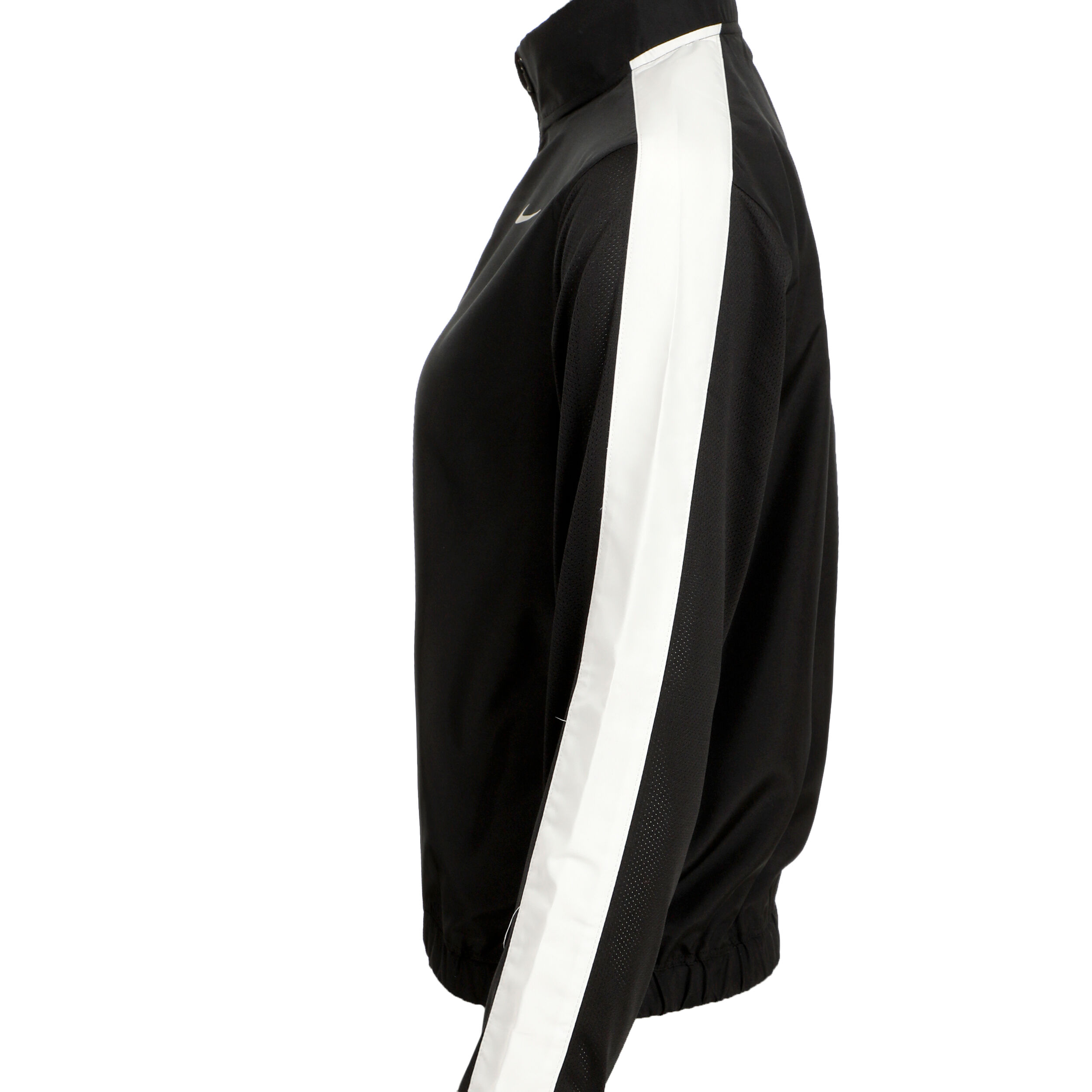 Black and white nike jacket women's outlet