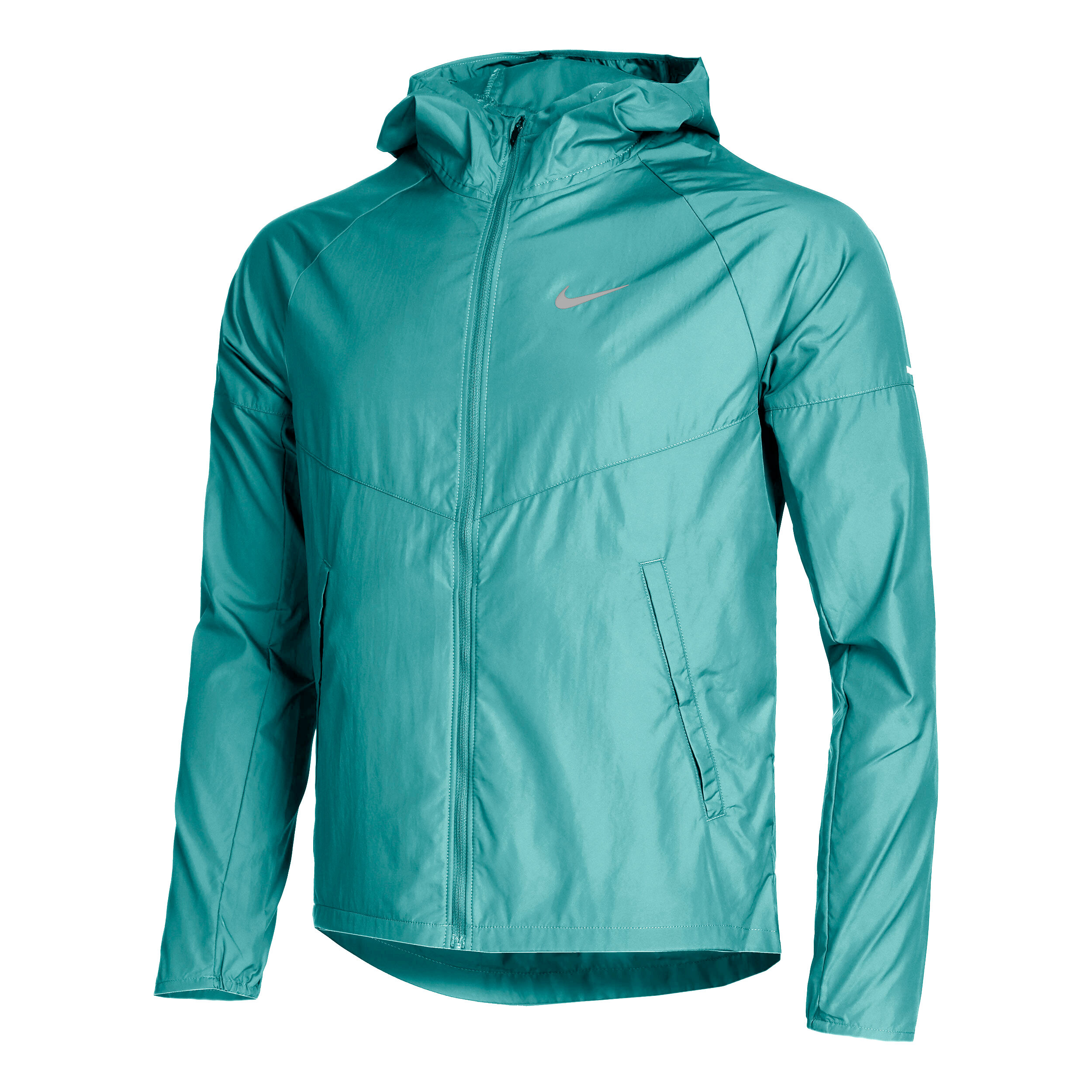 Miler Repel Running Jacket Men Blue Grey