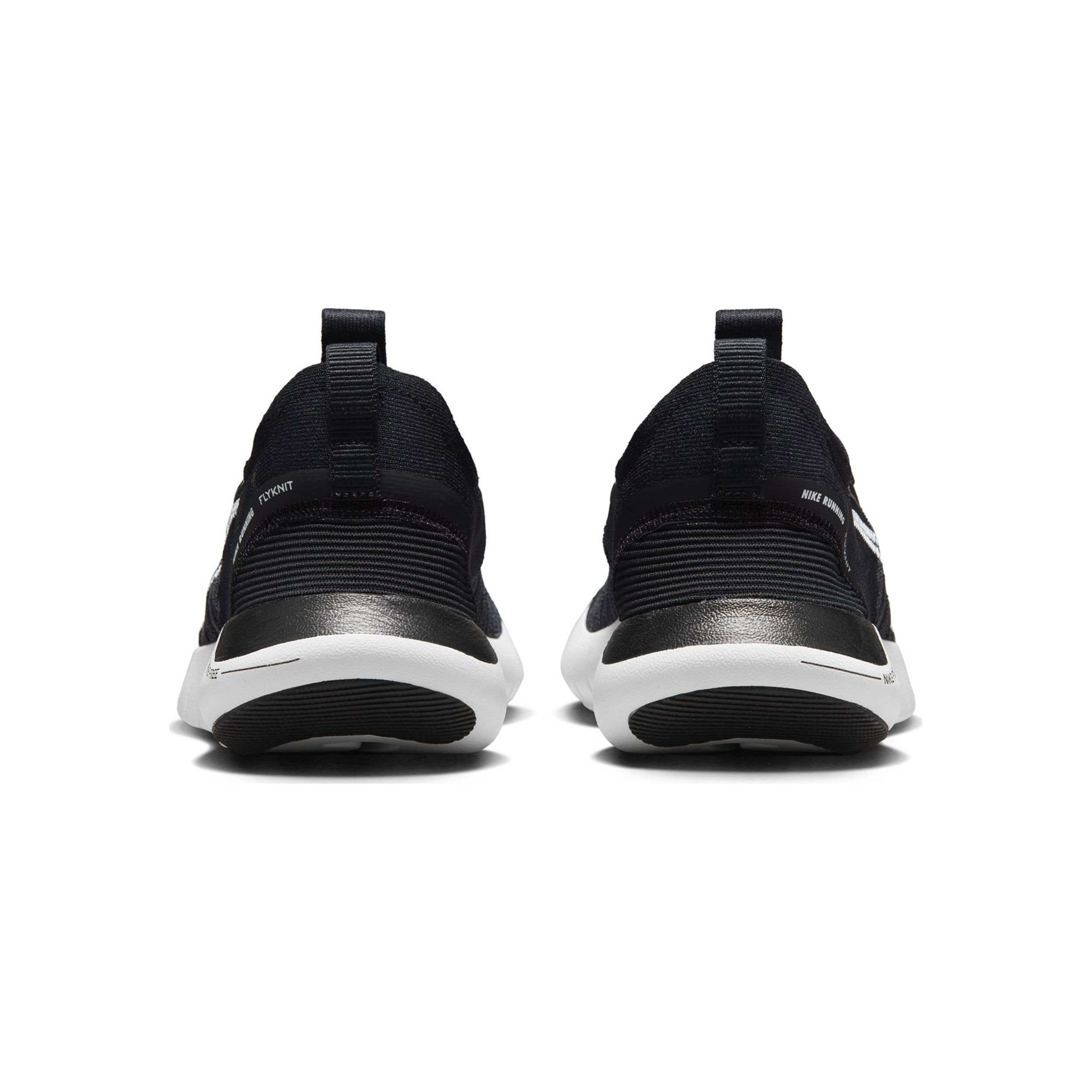 Free Run Flyknit Next Nature Neutral Running Shoe Men Black White