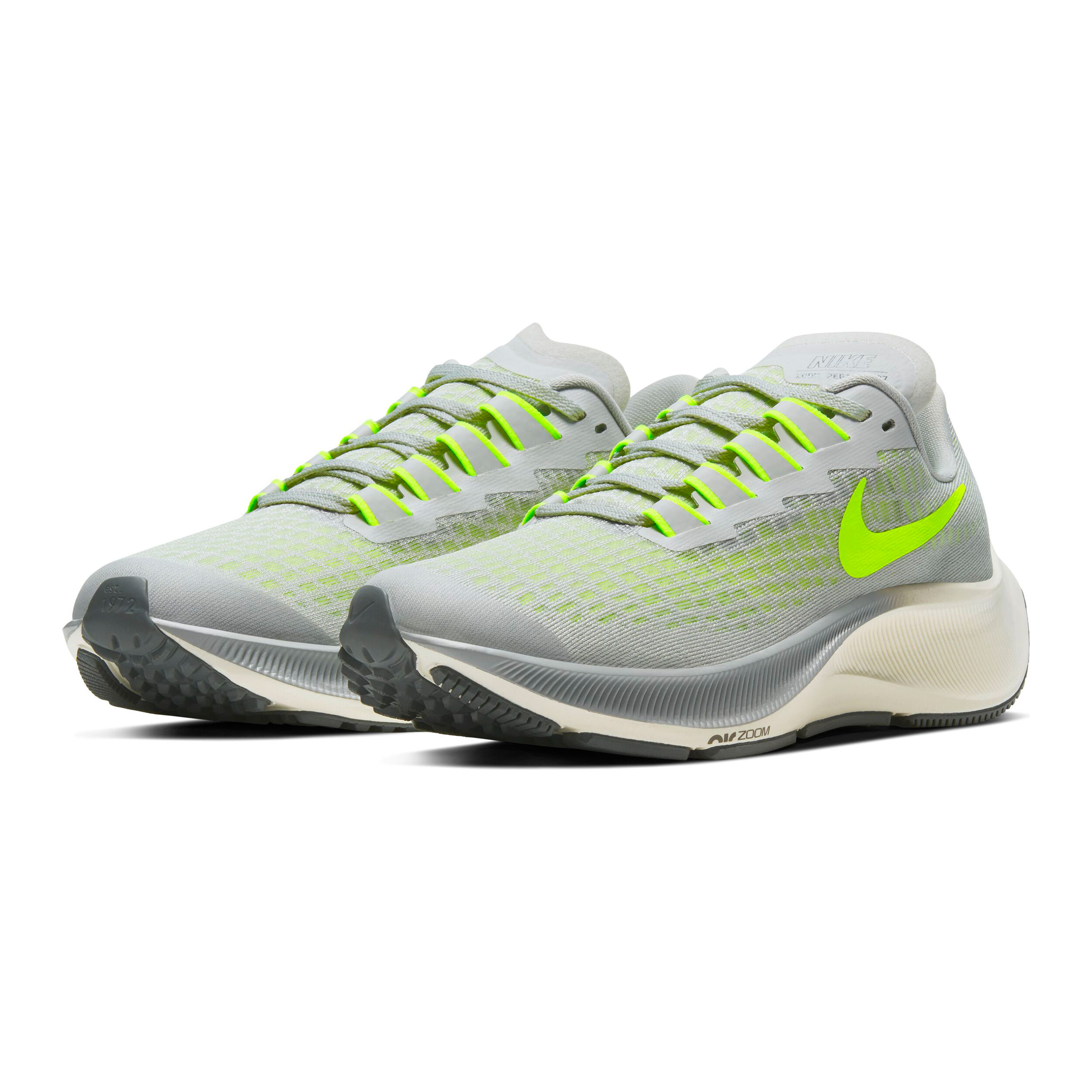 Buy Nike Air Zoom Pegasus 37 Neutral Running Shoe Kids Neon Green Lightgrey online Running Point UK