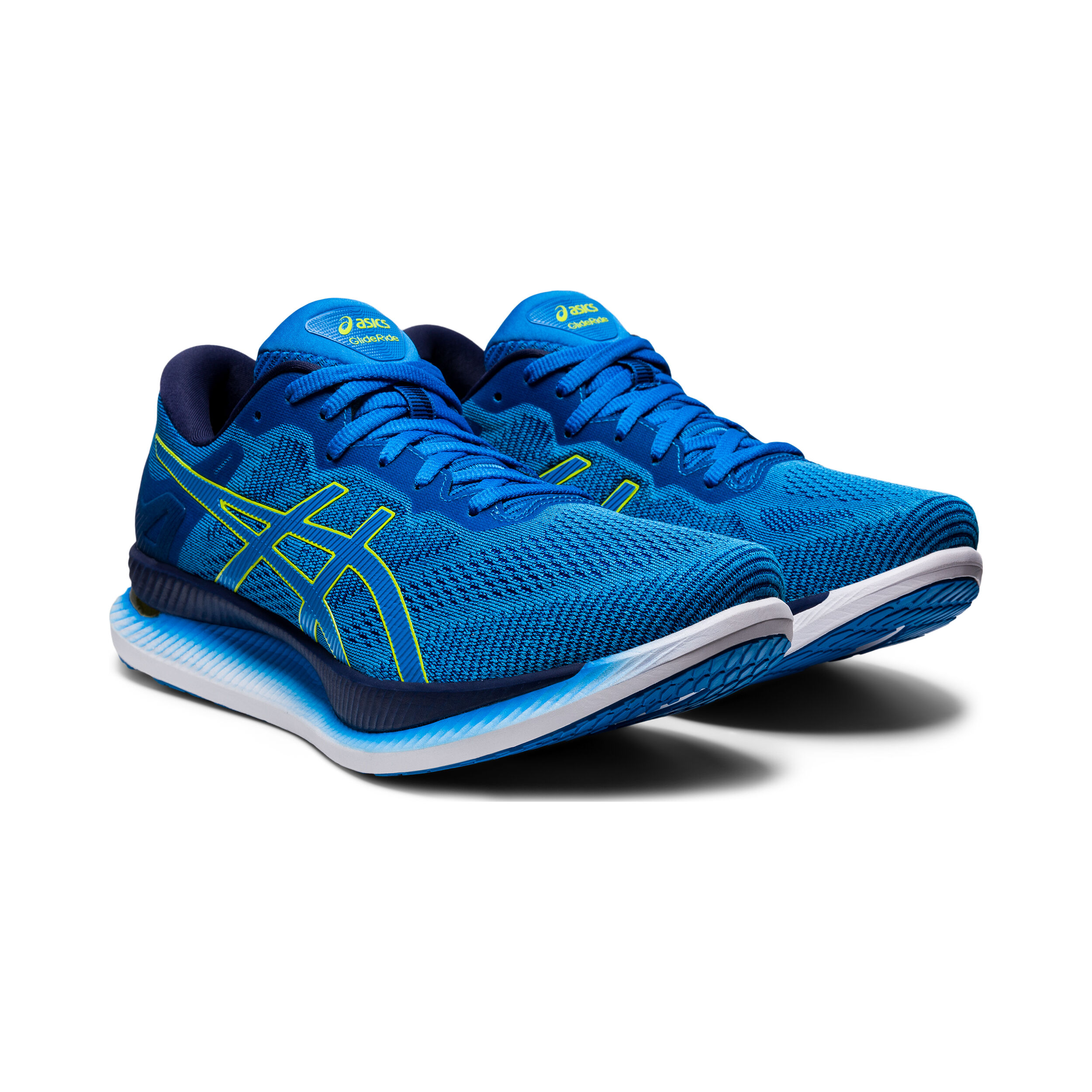 Buy ASICS Glideride Neutral Running Shoe Men Blue Dark Blue online Running Point UK