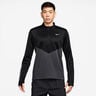 Pacer Winterized Half-Zip Running shirt Men - anthracite, black