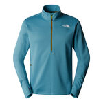 The North Face Clothing The North Face Winter Warm Pro 1/4 Zip Running Shirt Men-Blue Grey