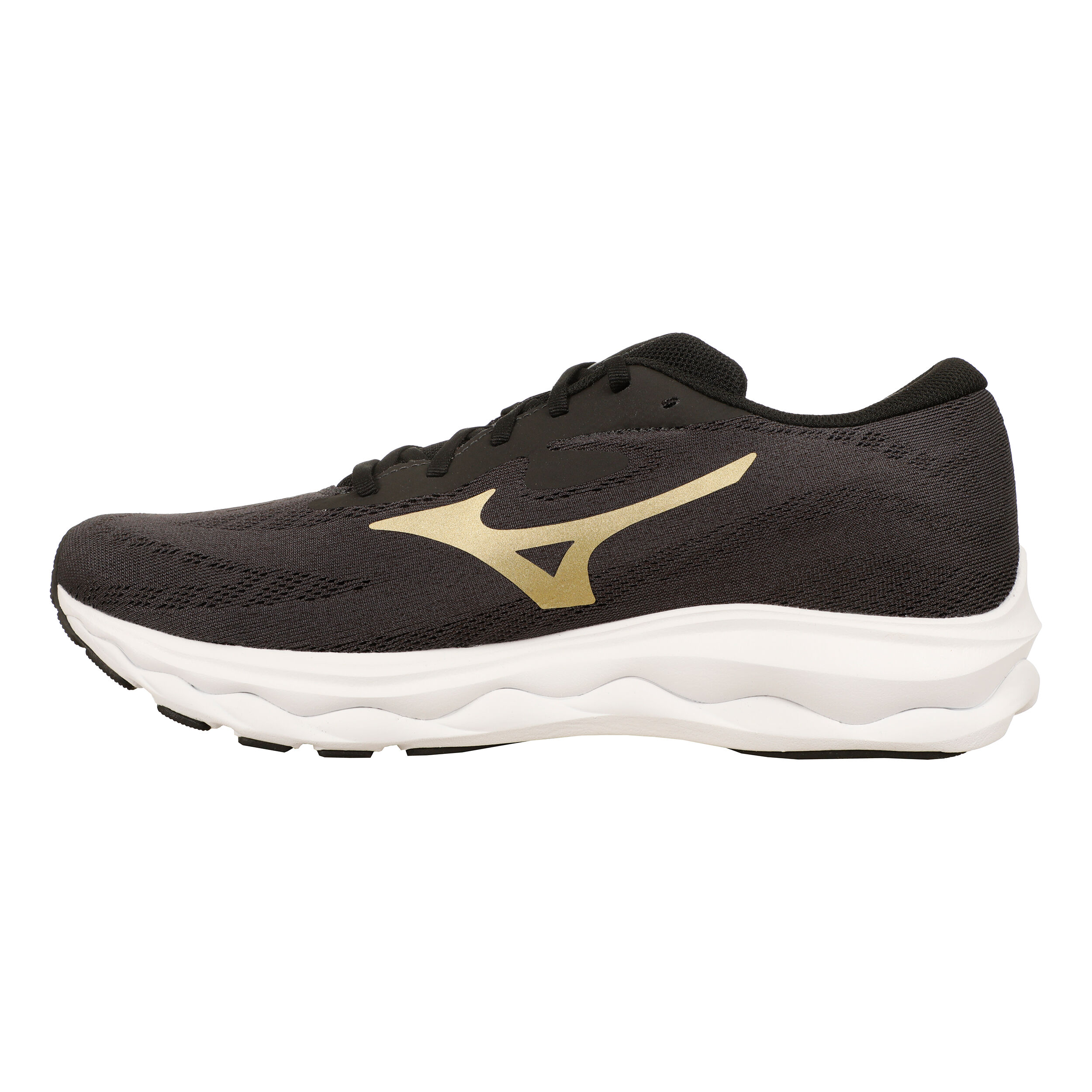 Wave Serene Neutral Running Shoe Men Black Gold