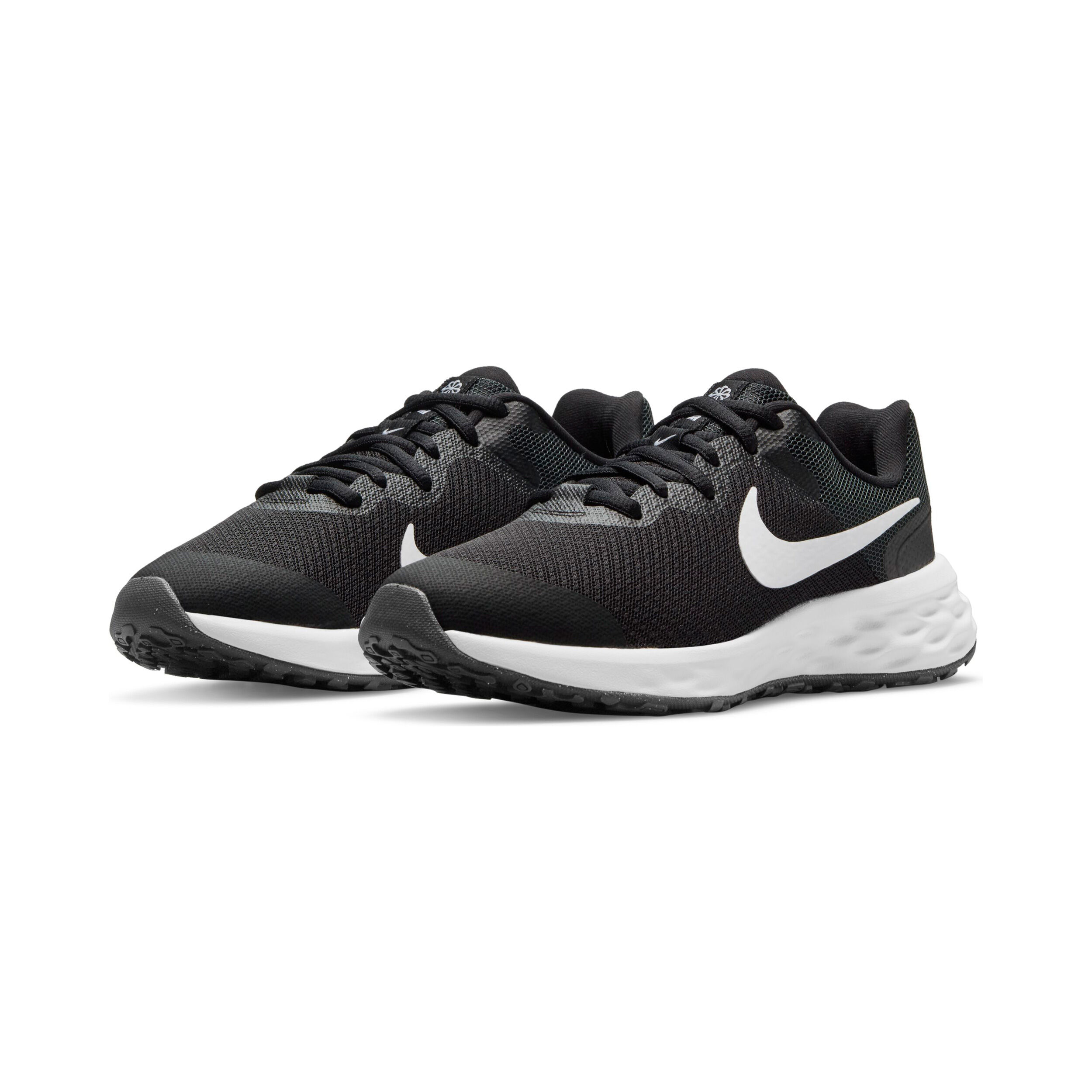 Revolution 6 Neutral Running Shoe Kids Black White