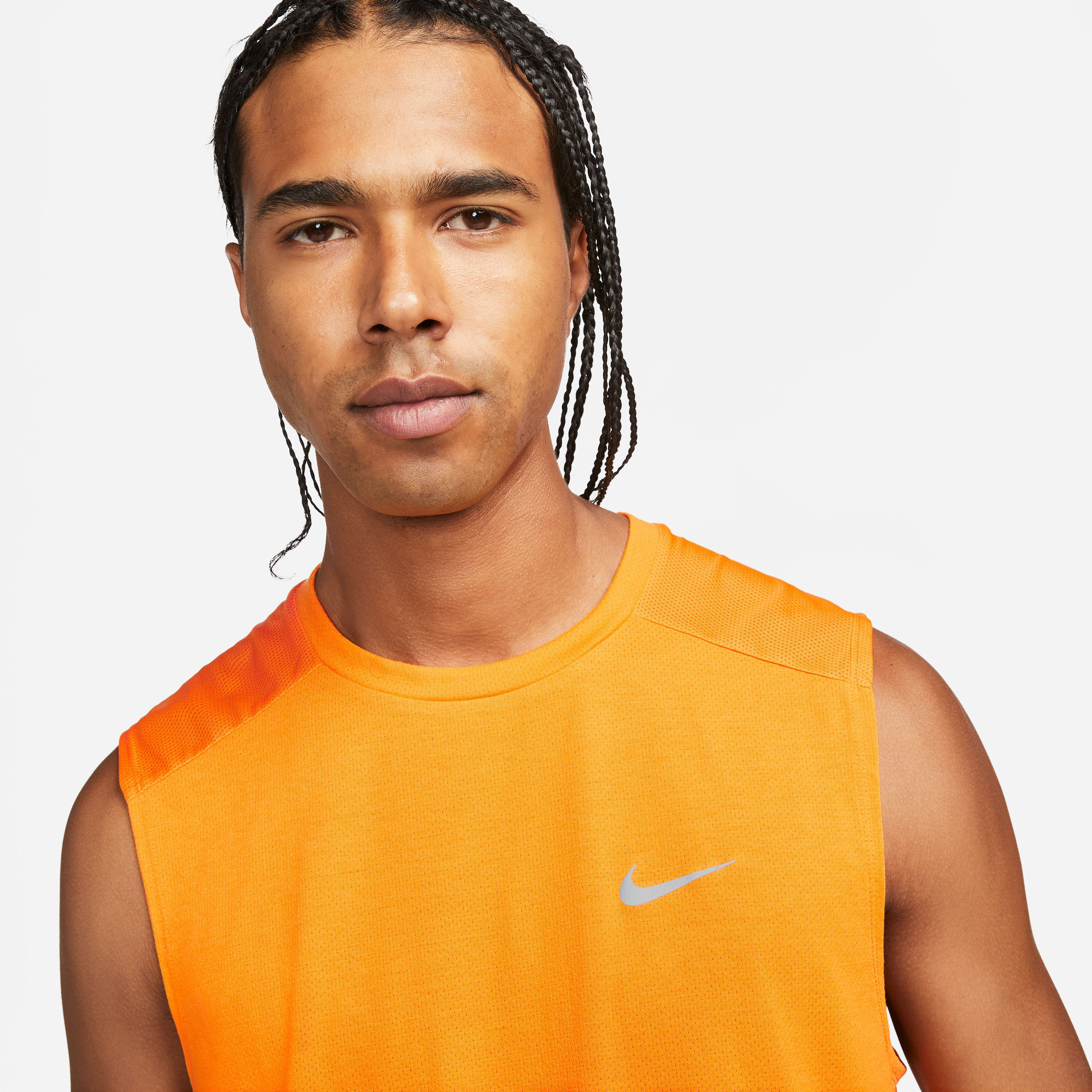 Buy Nike Dri Fit Run Division Rise 365 Tank Top Men Orange online Running Point UK