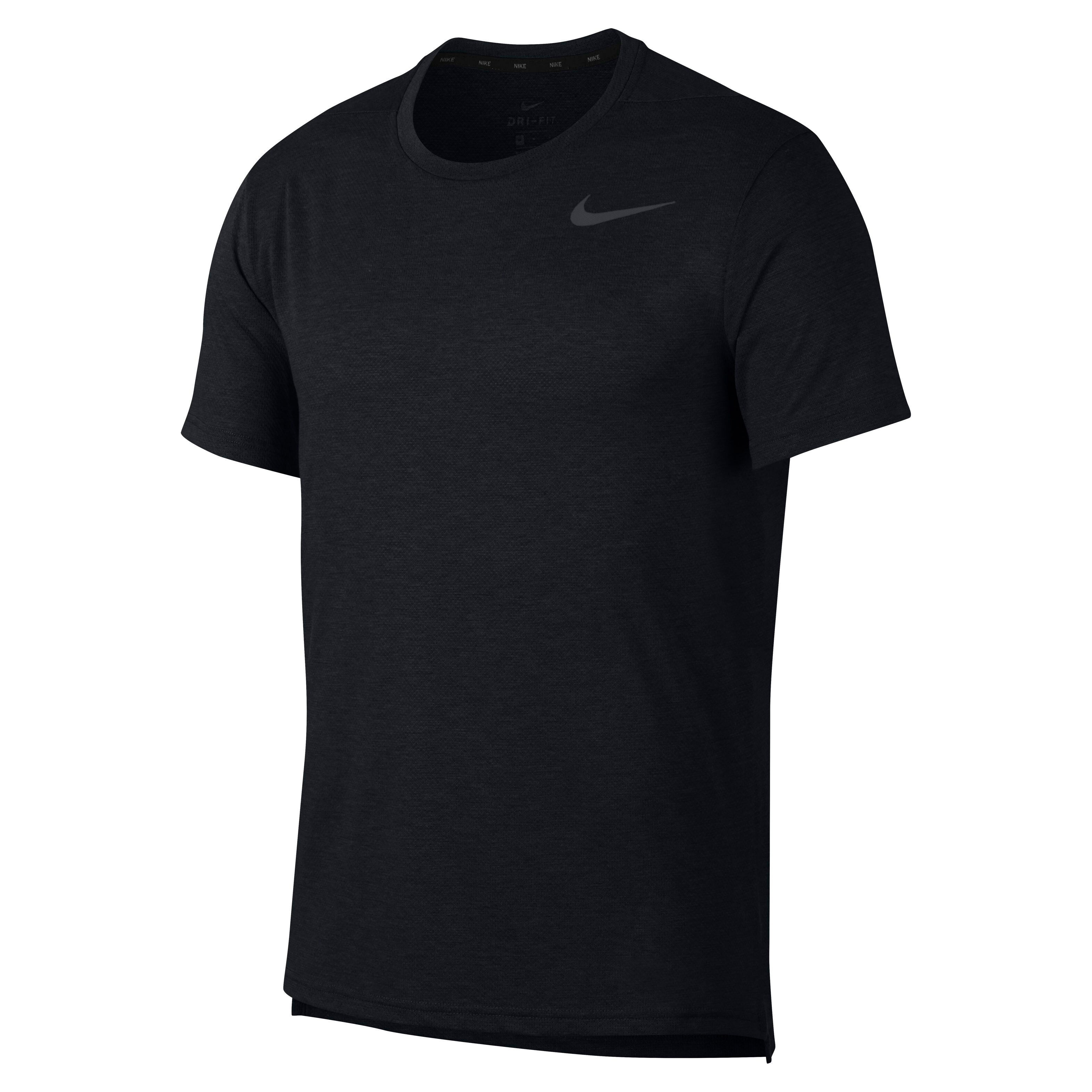 Dri Fit Breathe T Shirt Men Black Dark Grey